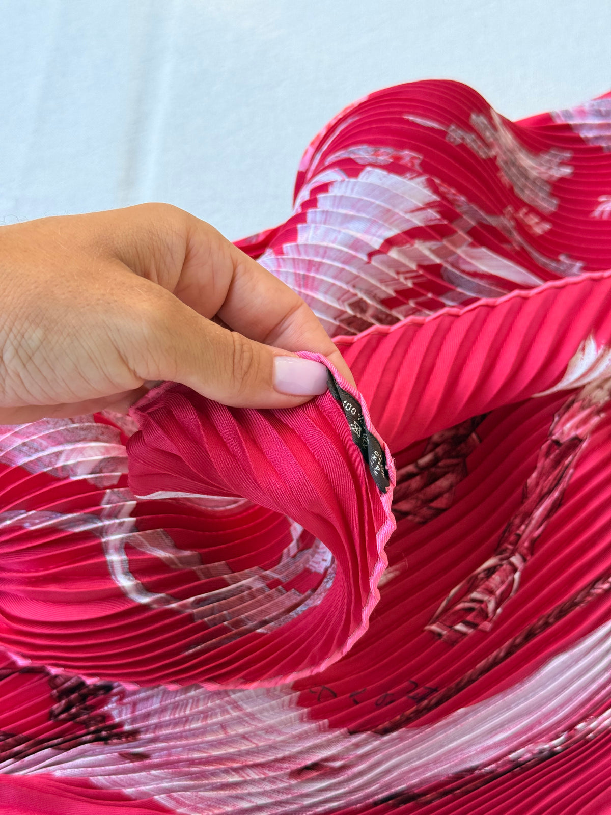 Foulard Hermès plissé – Modèle À Propos de Bottes