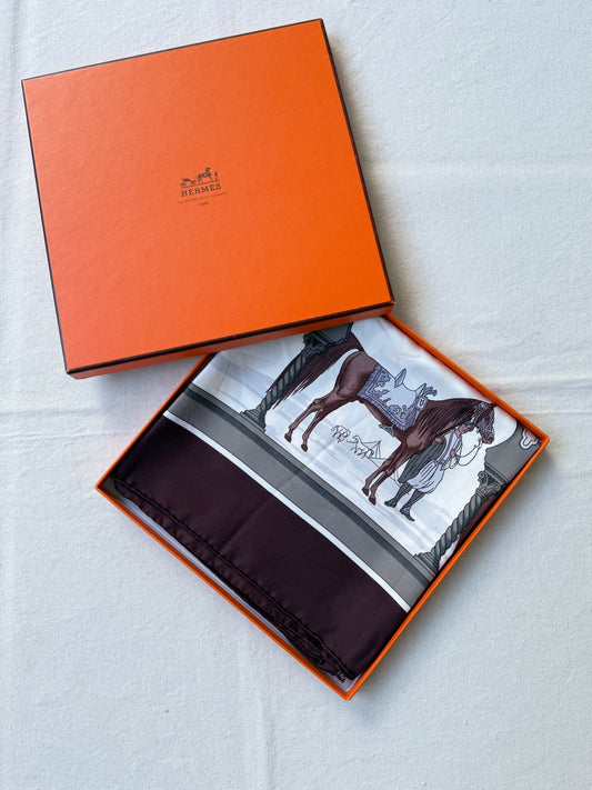 Foulard Hermès – Modèle Chevaux Arabes