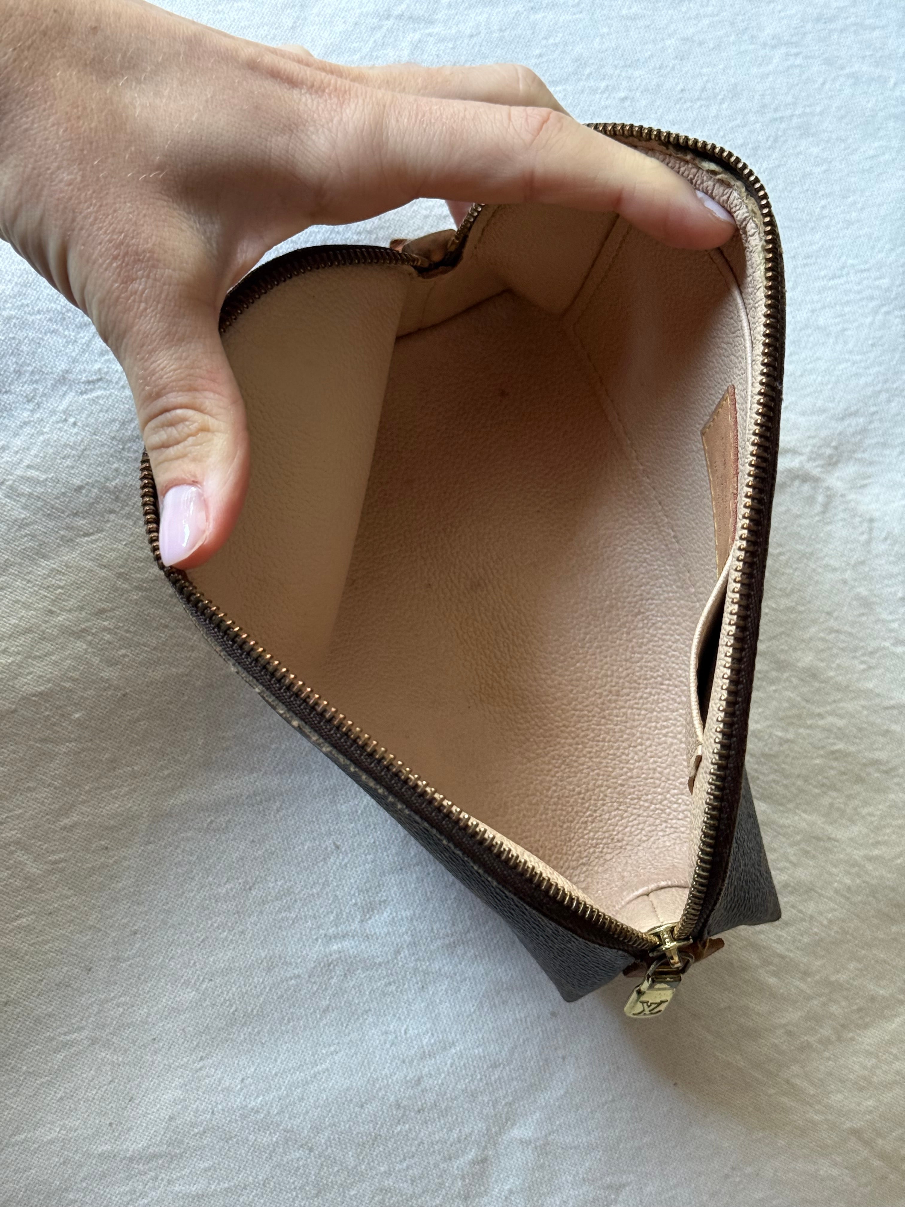 Trousse cosmétiques Louis Vuitton vintage - Toile monogramme PM