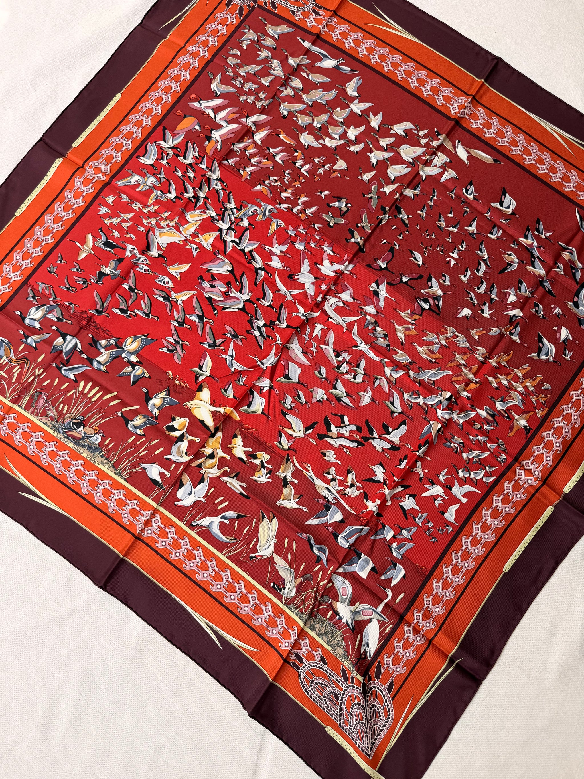 Foulard Hermès – Modèle Libres Comme L’Air