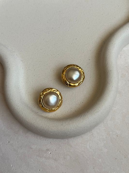 Boucles d’oreilles vintage Chanel - Perles fantaisies