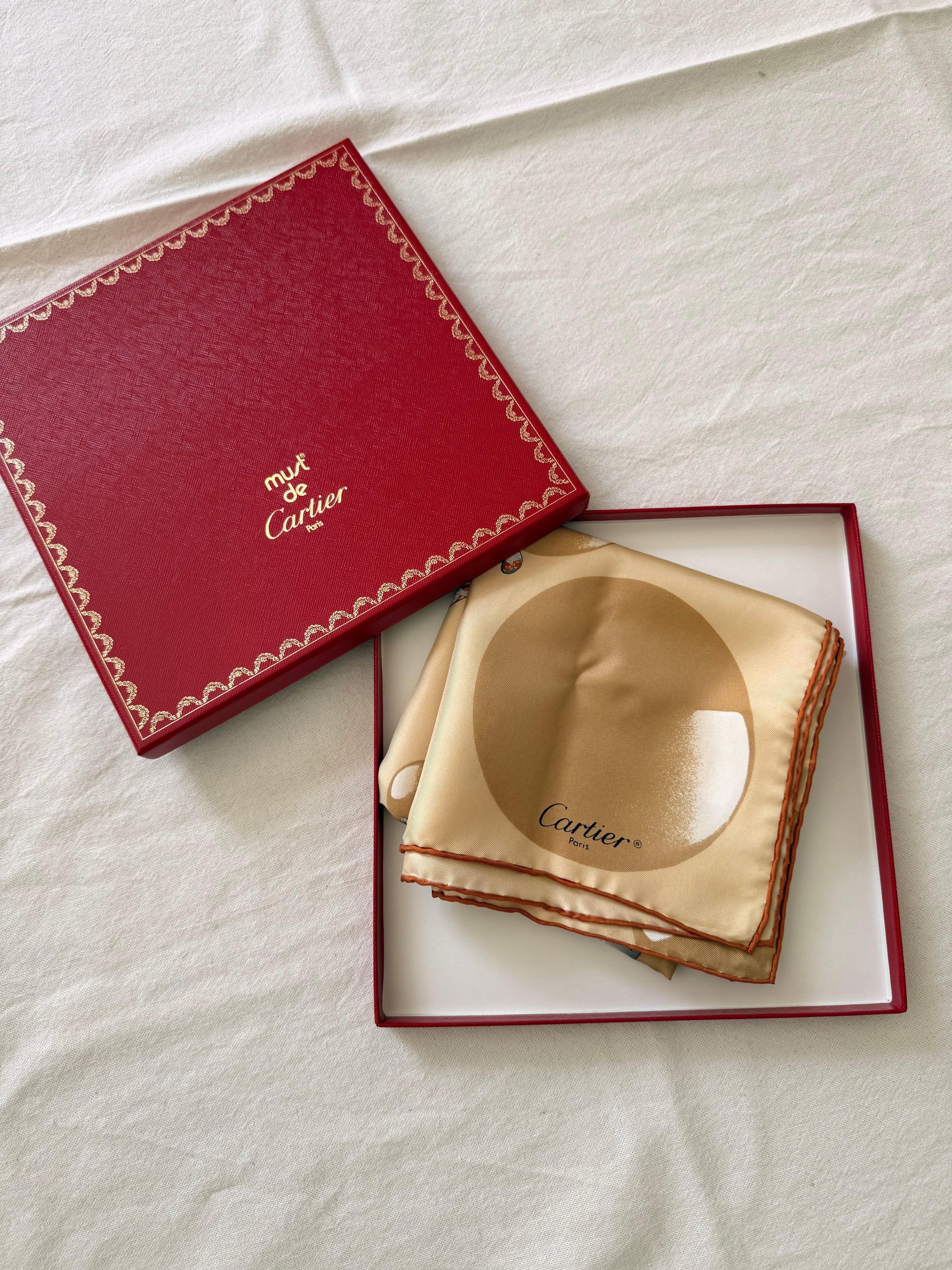 Foulard Cartier – Panthère joaillerie