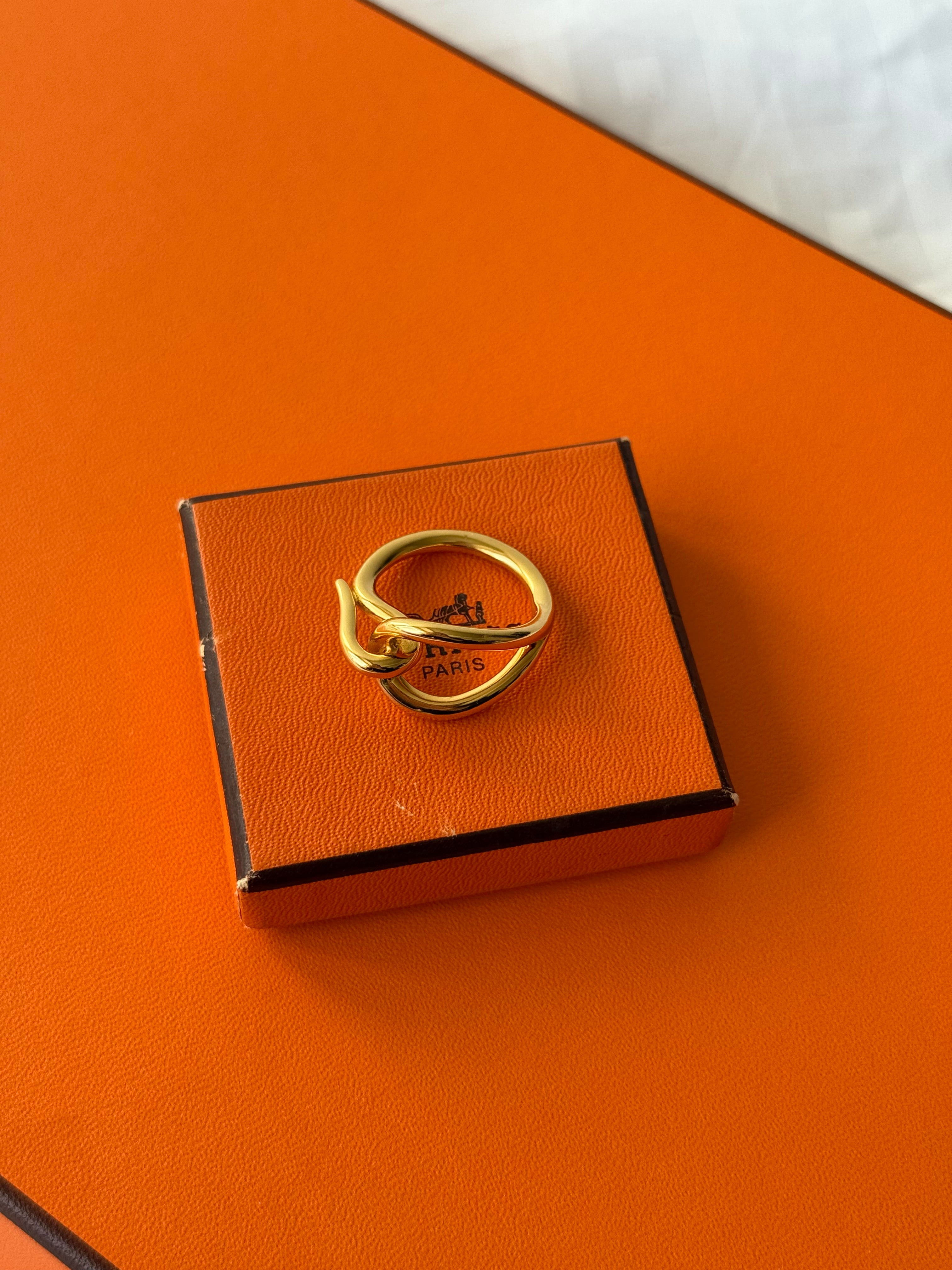 Anneau de foulard Hermès - modèle Jumbo