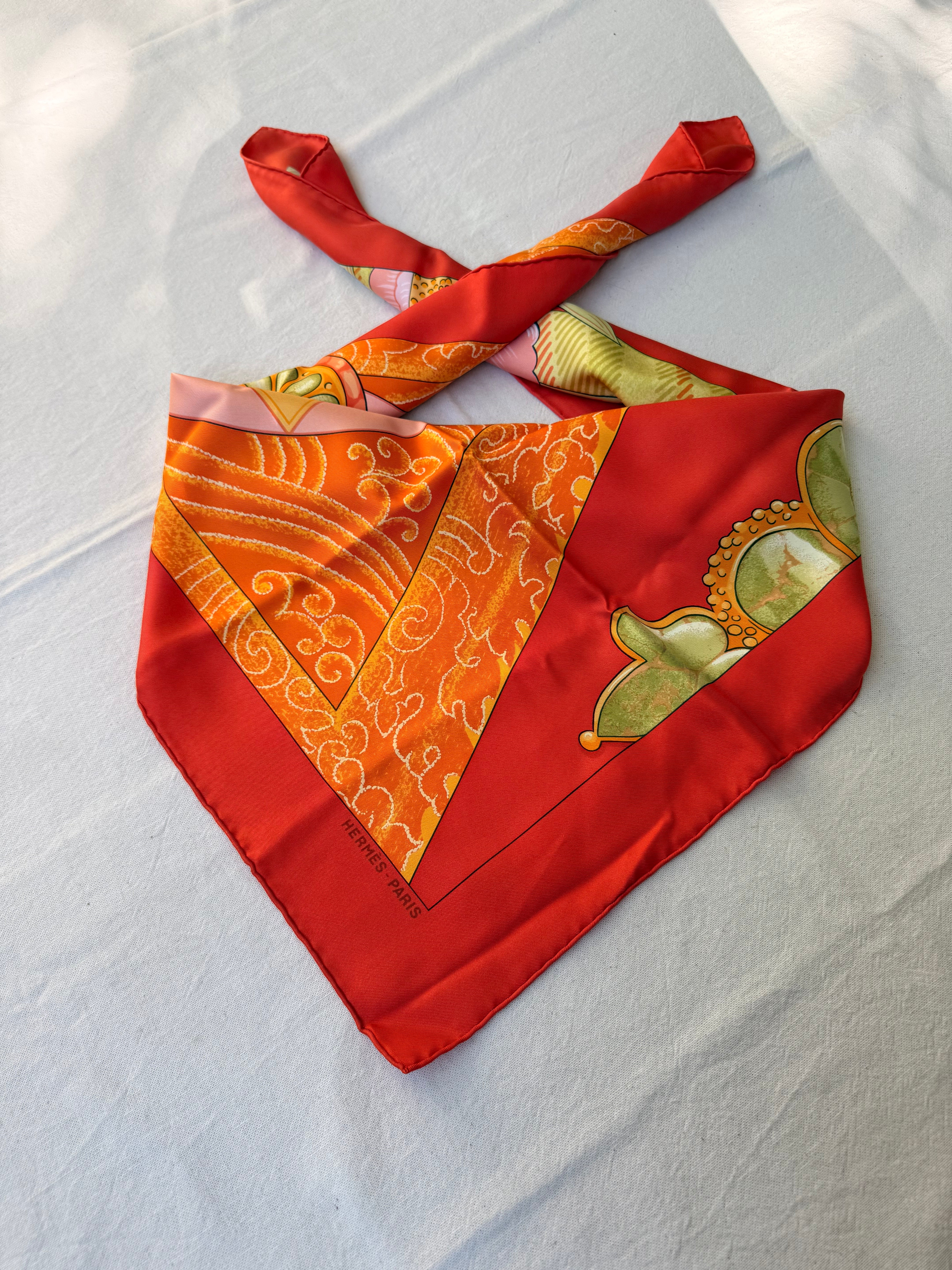 Foulard Hermès – Modèle Tibet II
