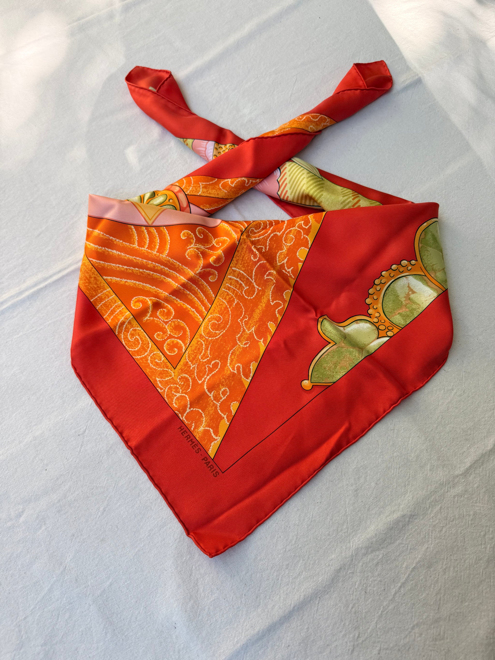 Foulard Hermès – Modèle Tibet II