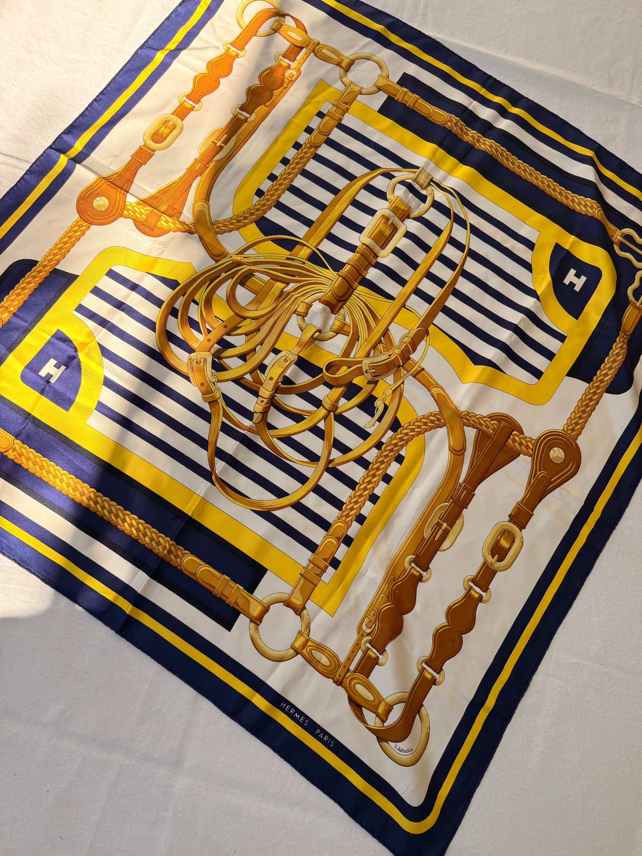 Foulard Hermès – Modèle Coaching