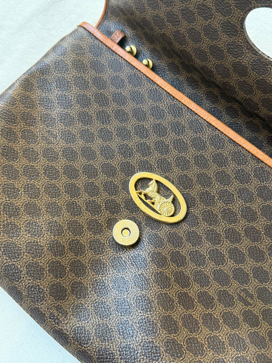 Pochette Céline vintage - Toile triomphe