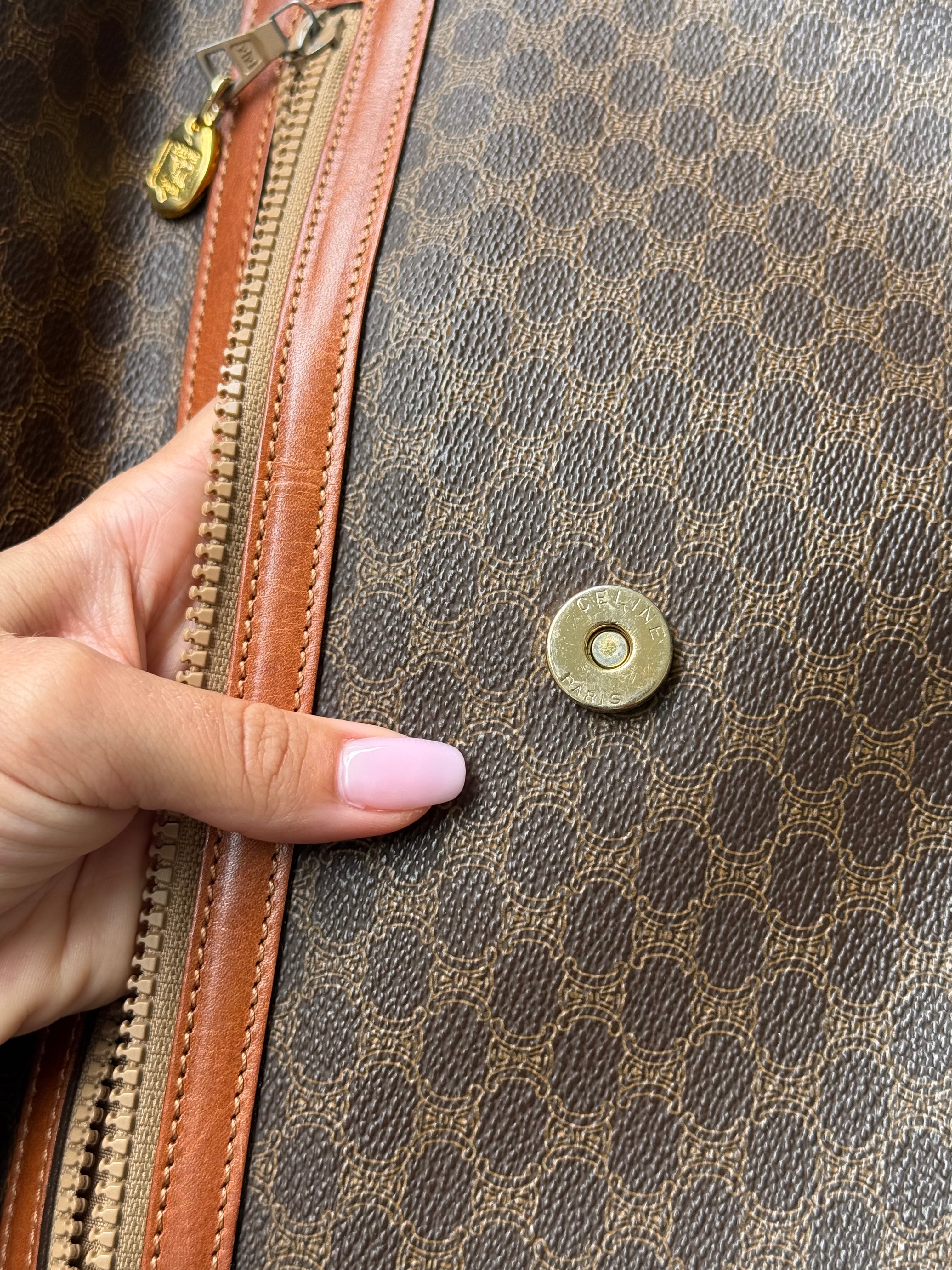 Pochette Céline vintage - Toile triomphe