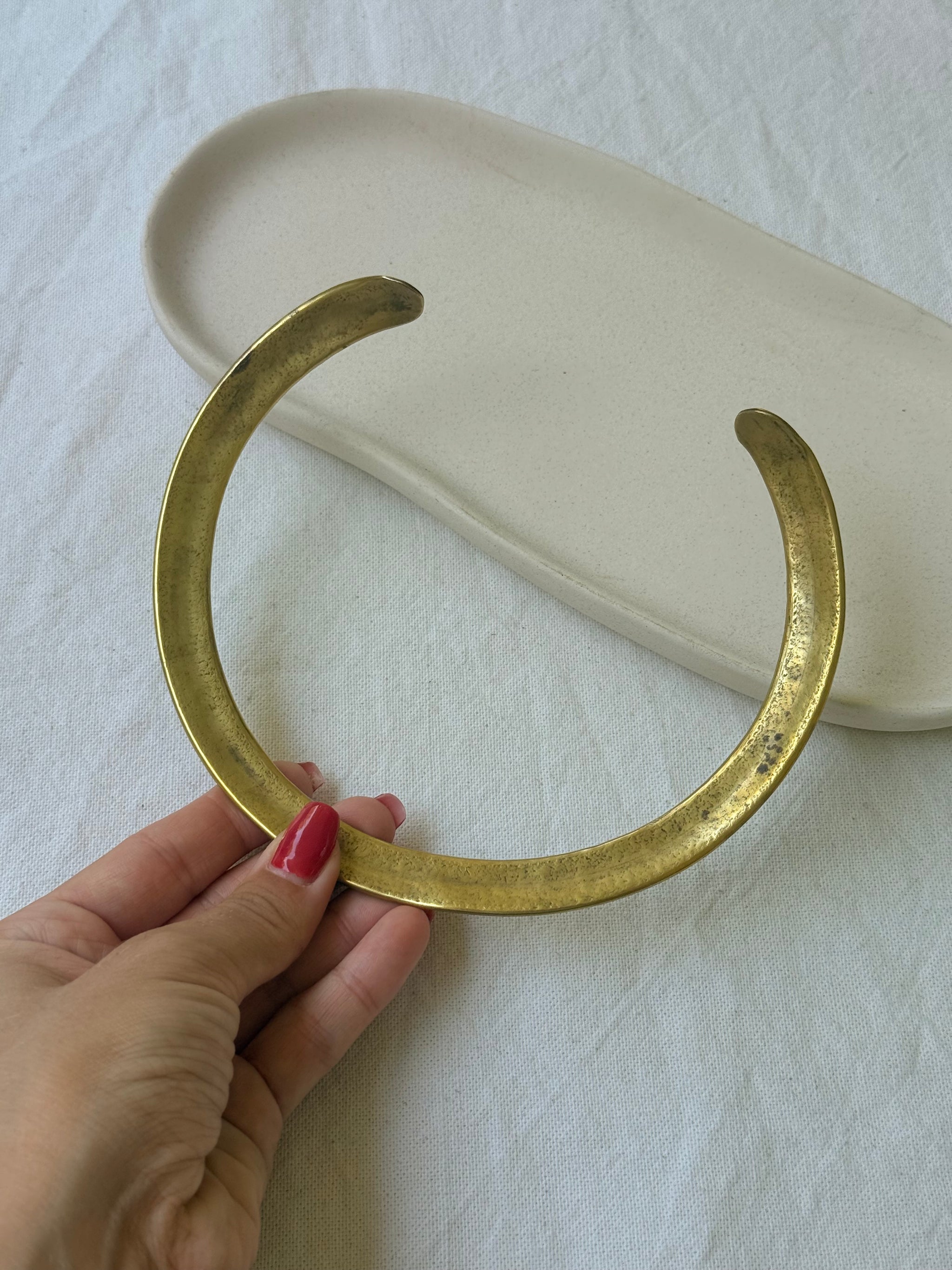 Collier vintage - Torque doré