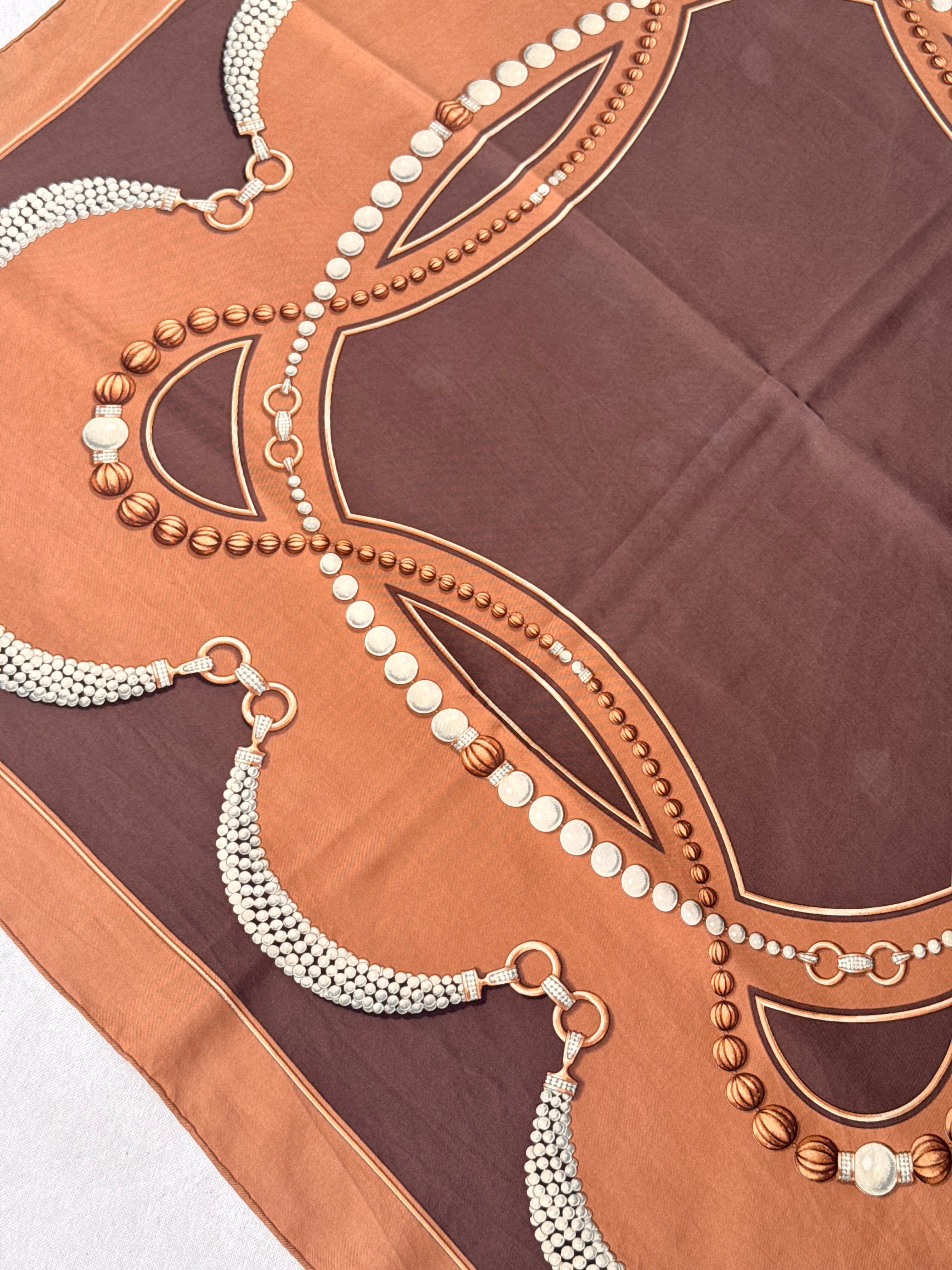 Foulard Cartier - Motifs bijoux