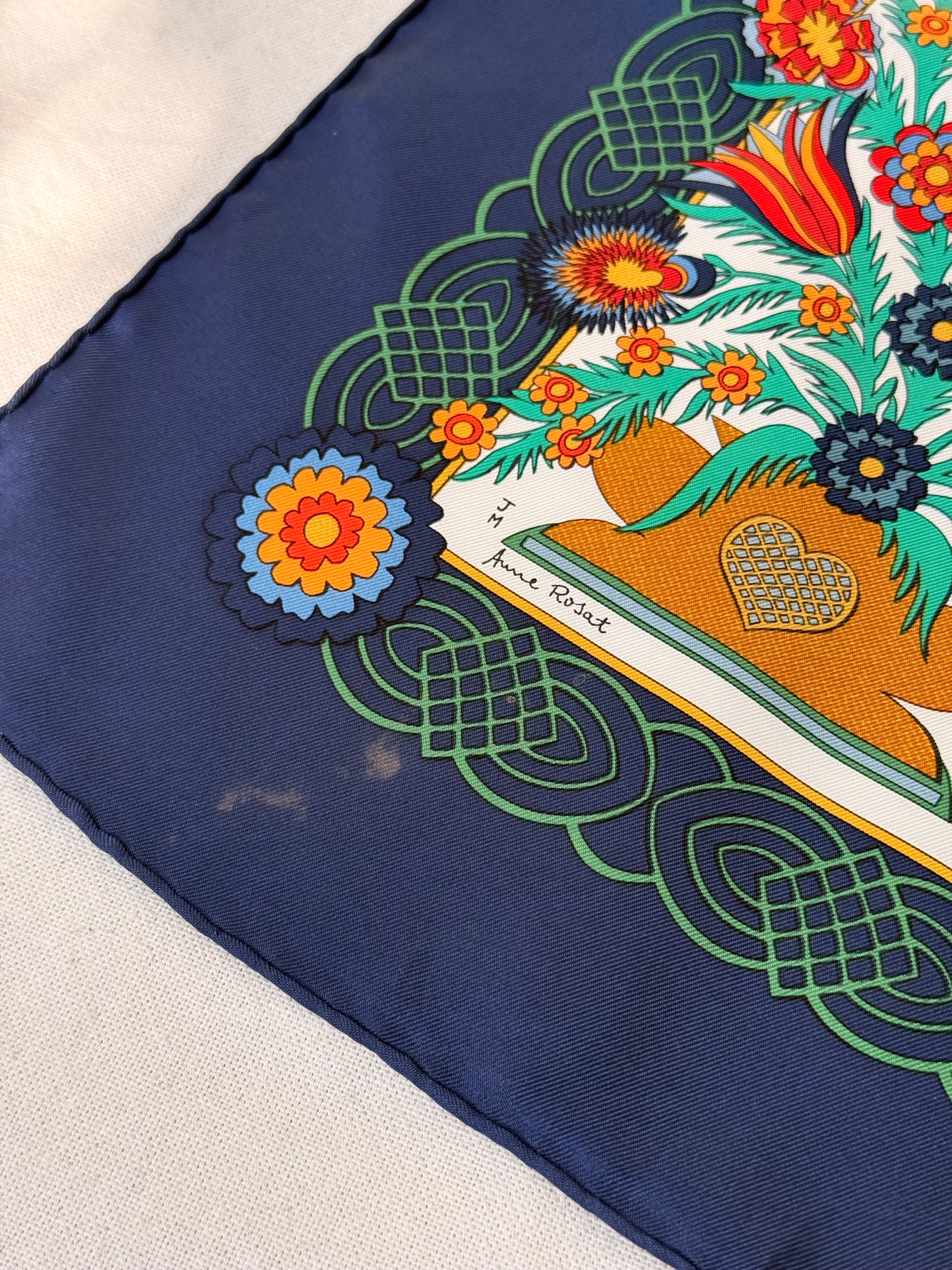 Foulard Hermès – Modèle Découpages
