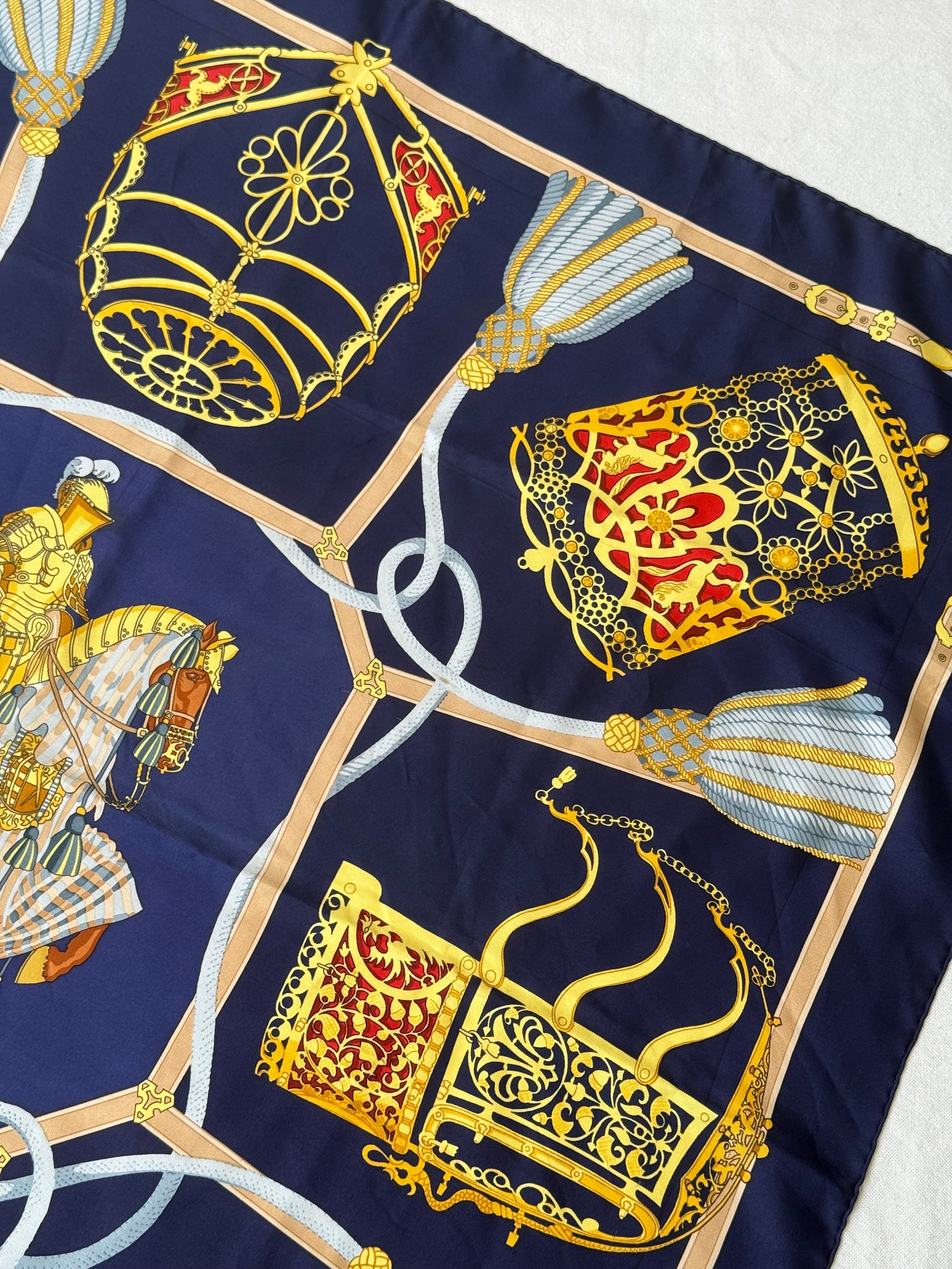 Foulard Hermès – Modèle Les Muserolles