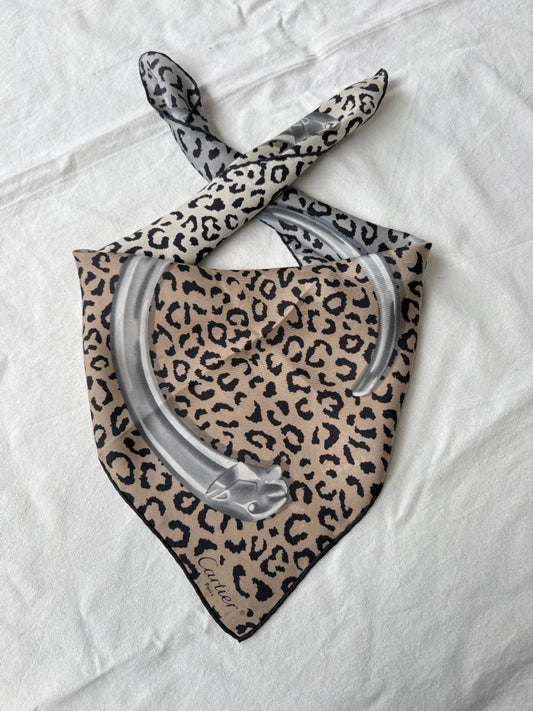 Foulard Cartier – Motif panthère