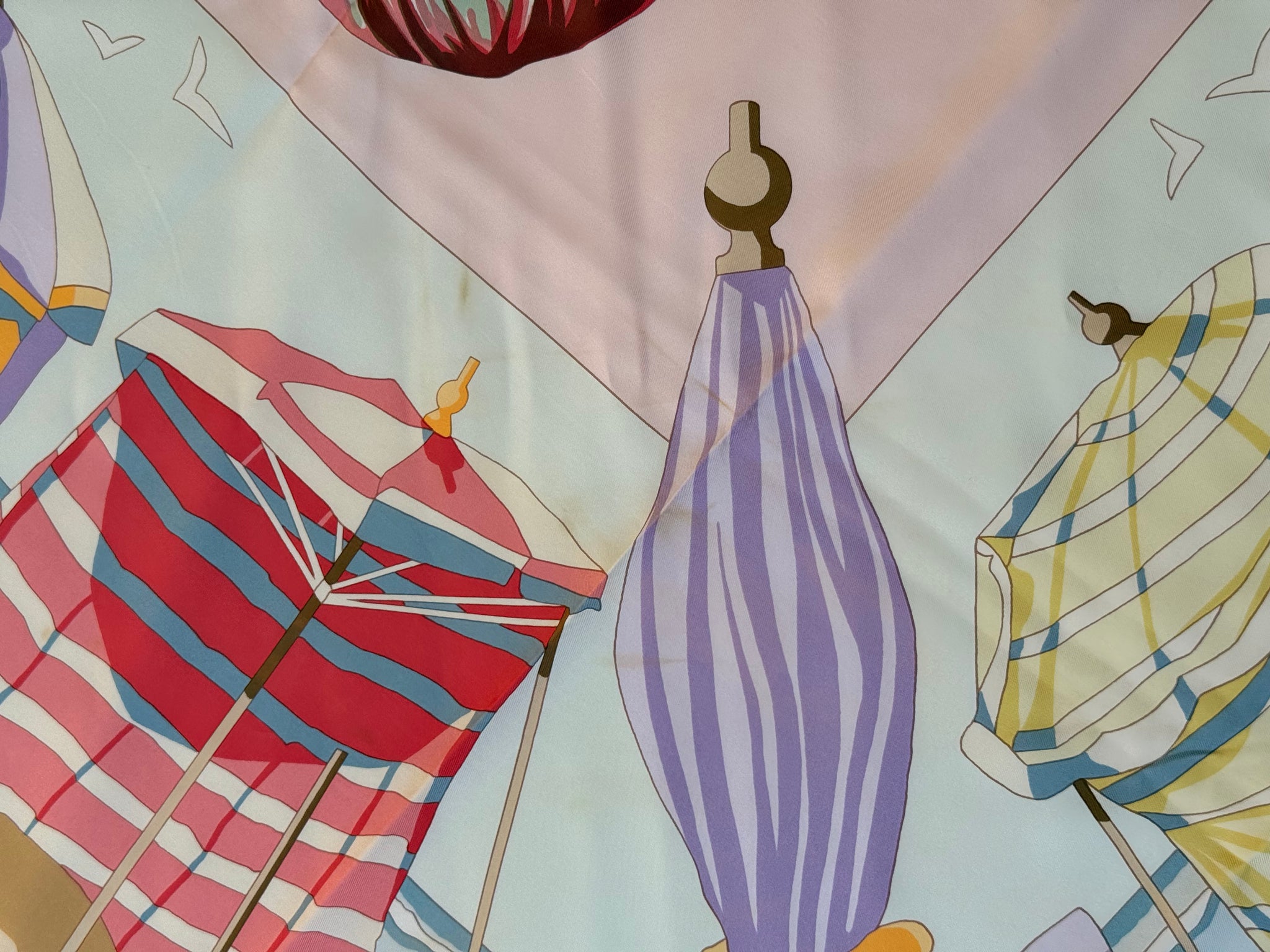 Foulard Hermès – Modèle Charmes des Plages Normandes II
