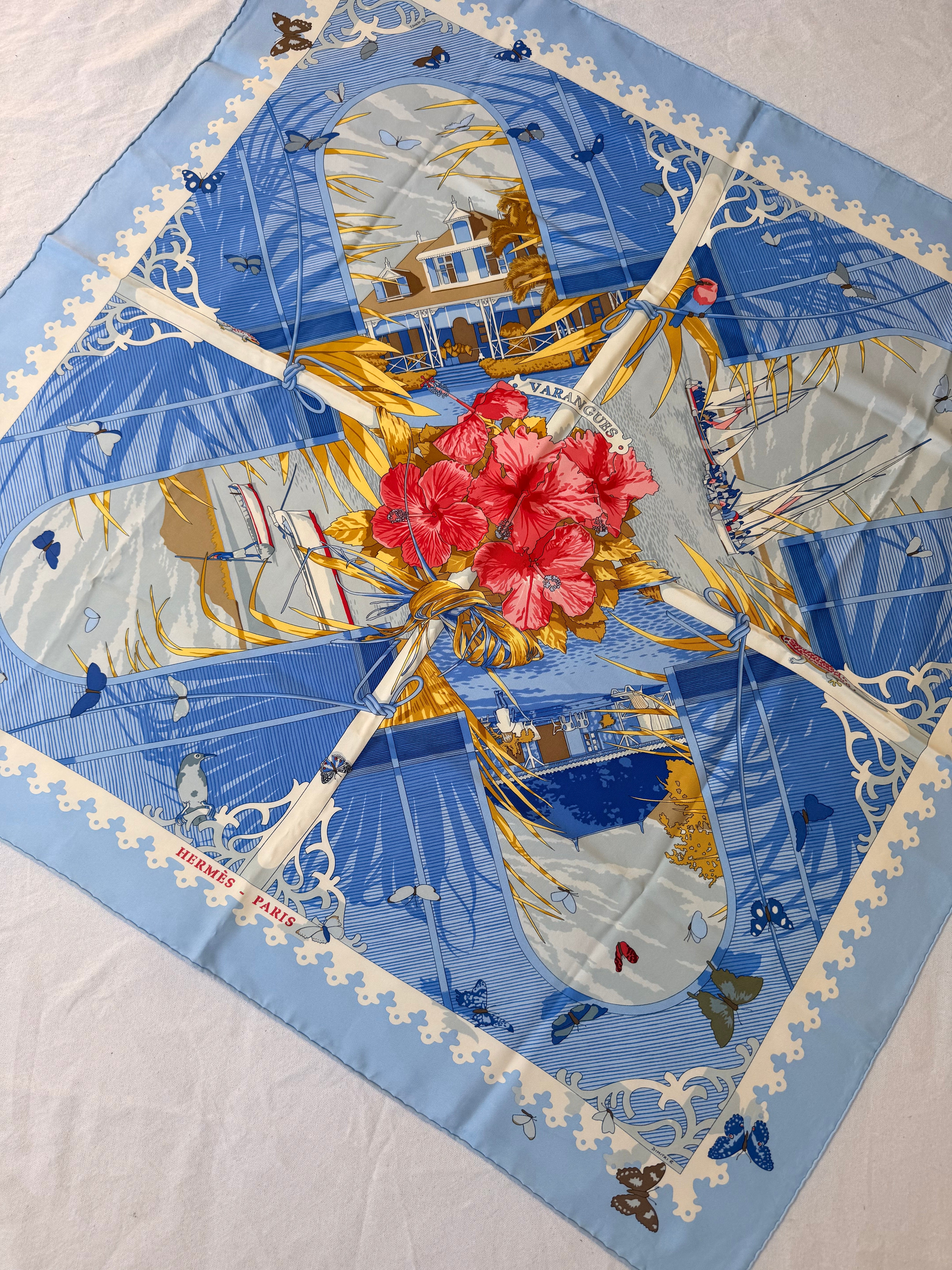 Foulard Hermès – Modèle Varangues