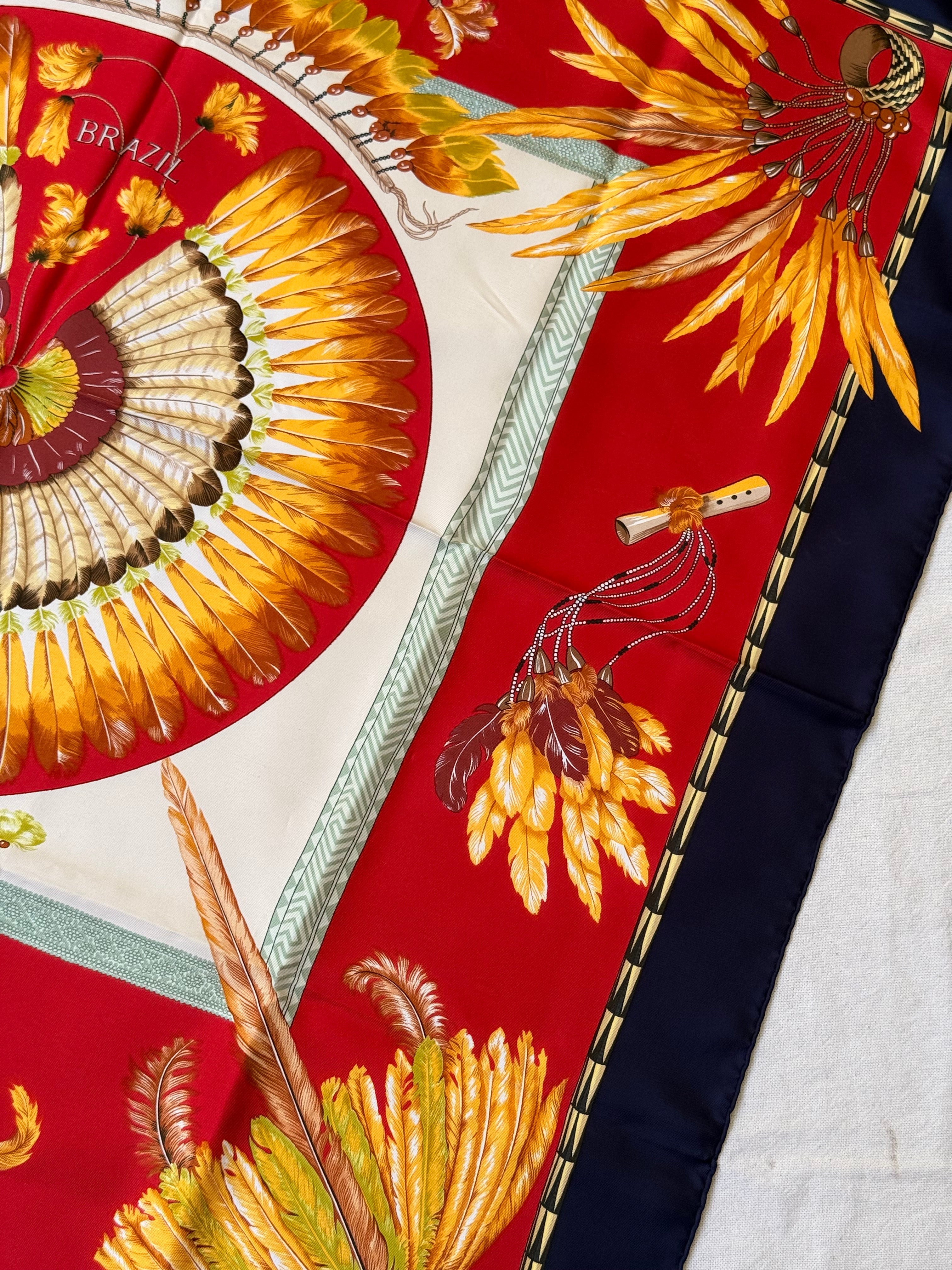 Foulard Hermès – Modèle Brazil