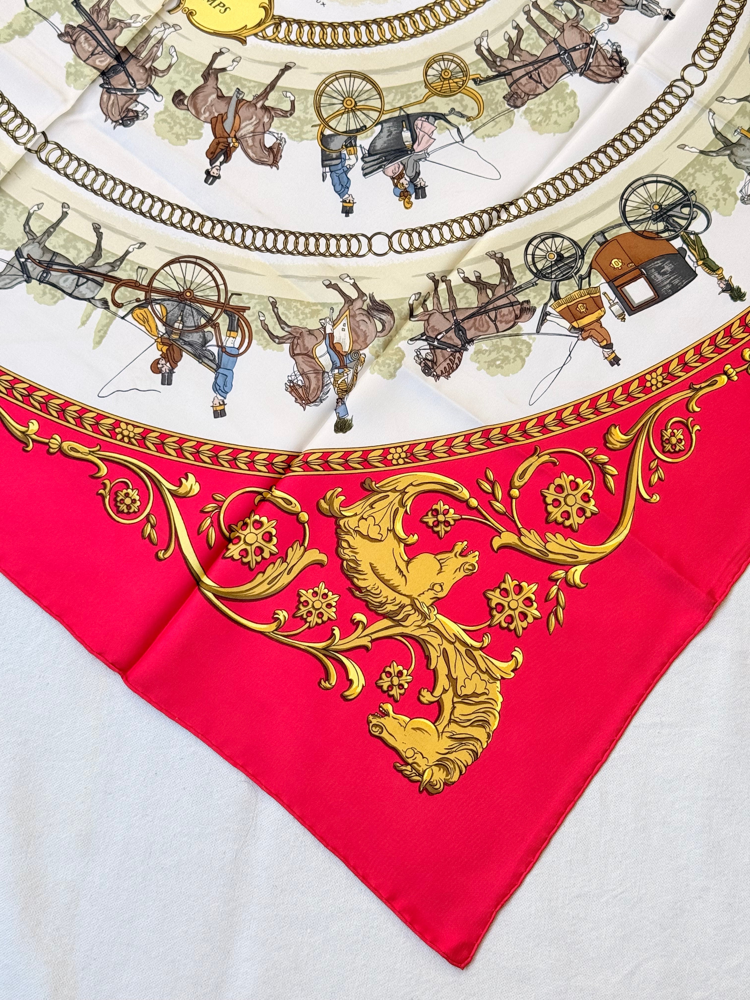 Foulard Hermès – Modèle Promenade de Longchamps
