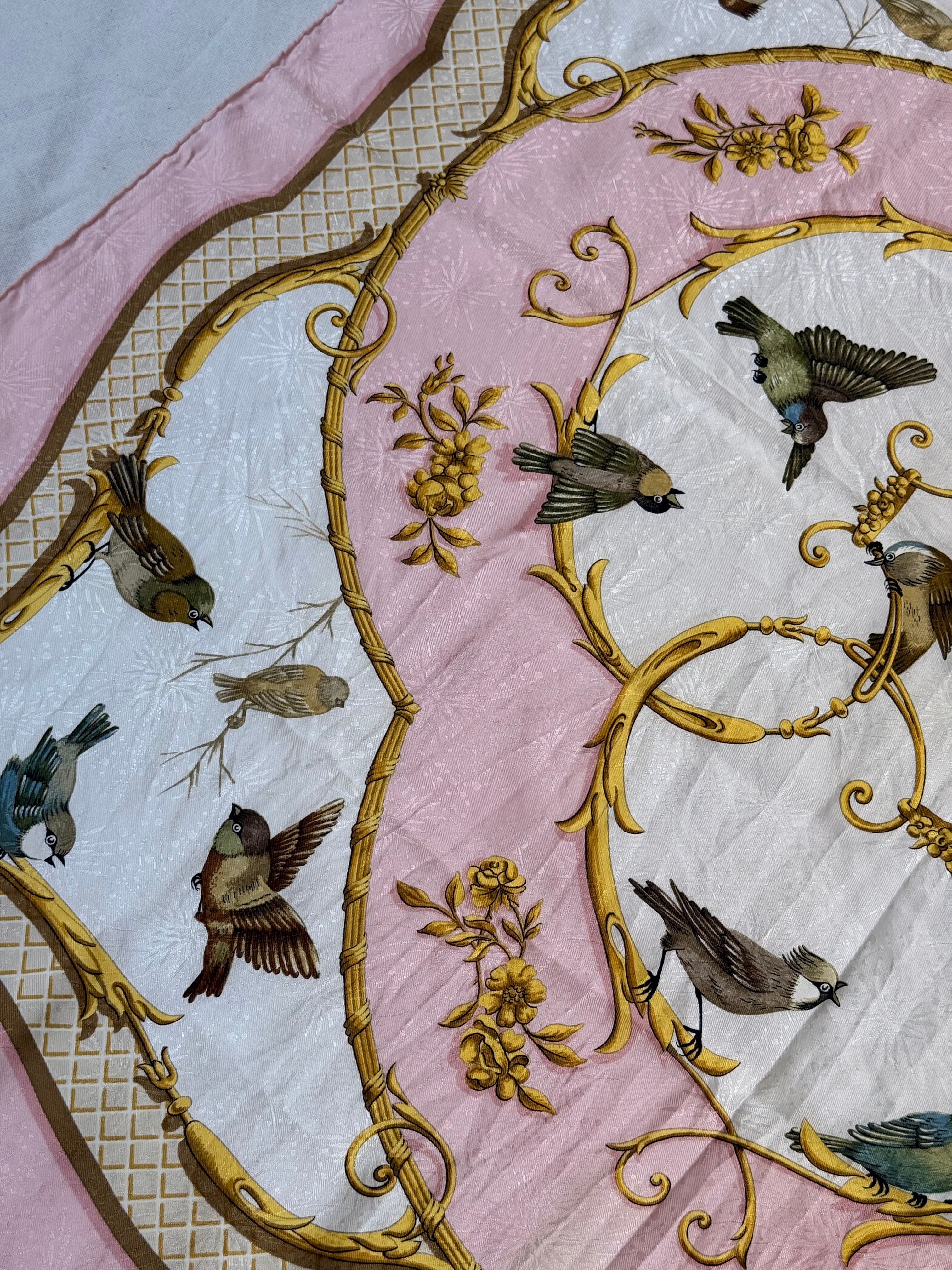 Foulard Hermès – Modèle La Clé des Champs
