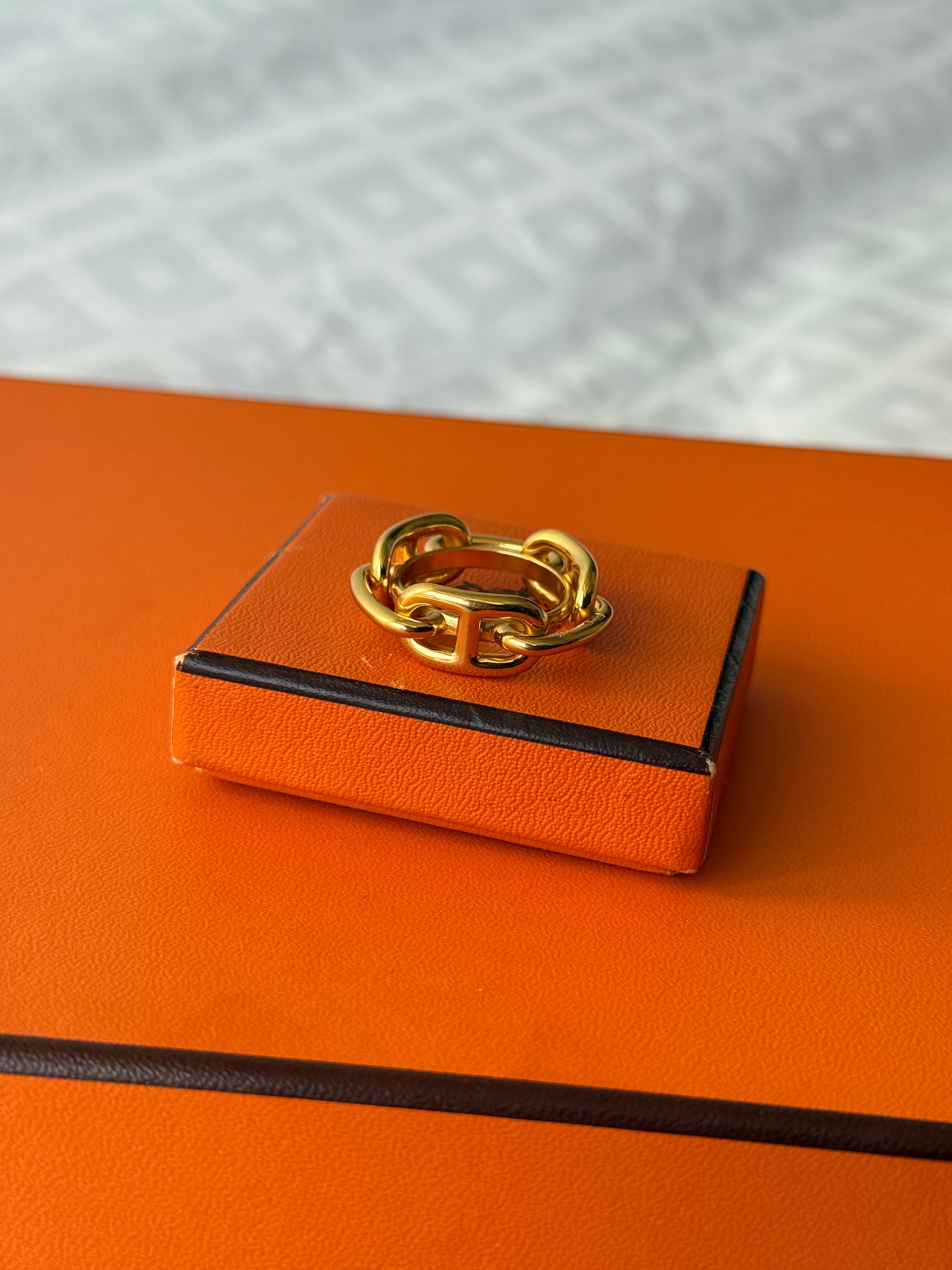 Anneau de foulard Hermès - modèle Régate