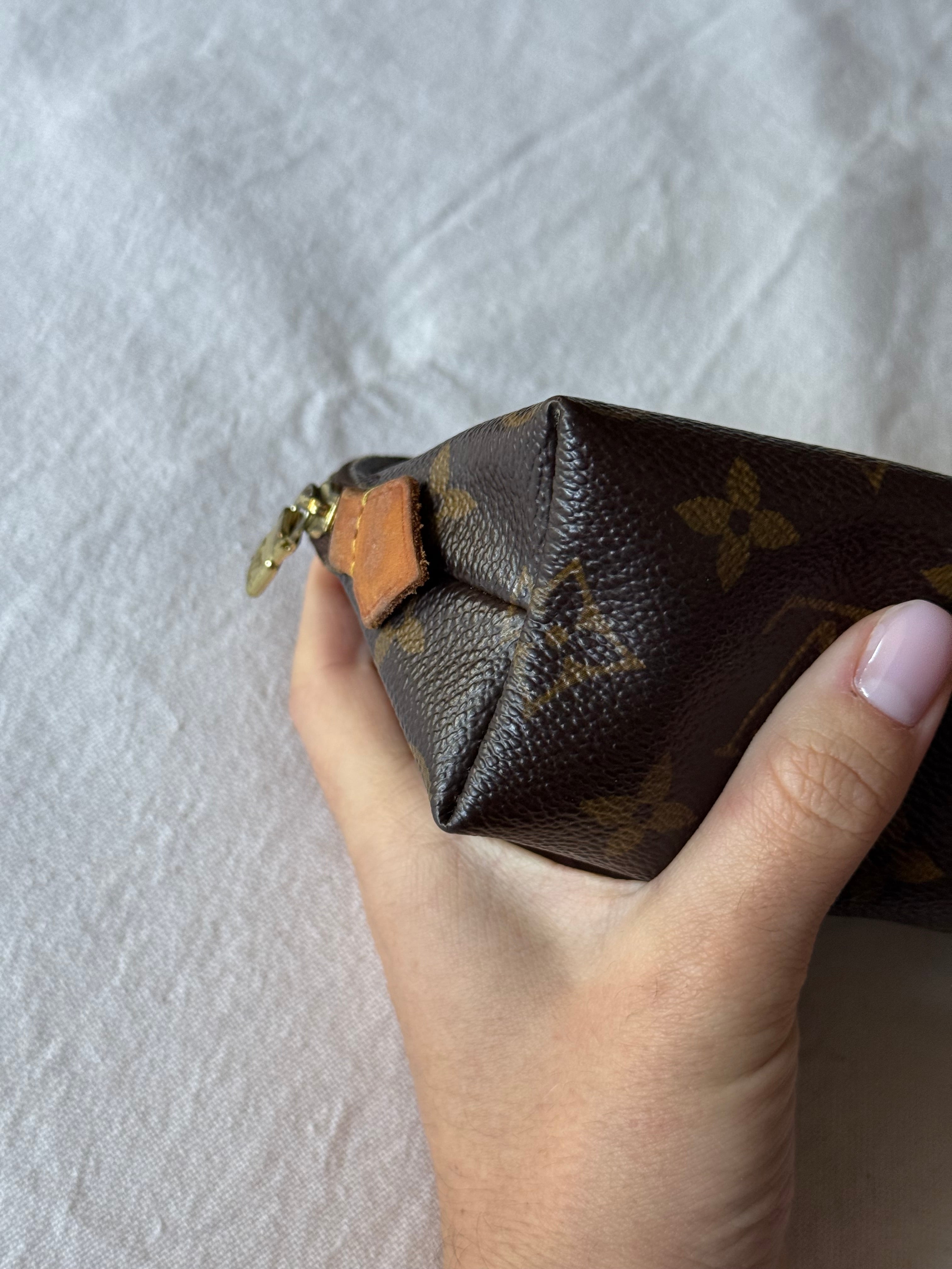 Trousse cosmétiques Louis Vuitton vintage - Toile monogramme PM