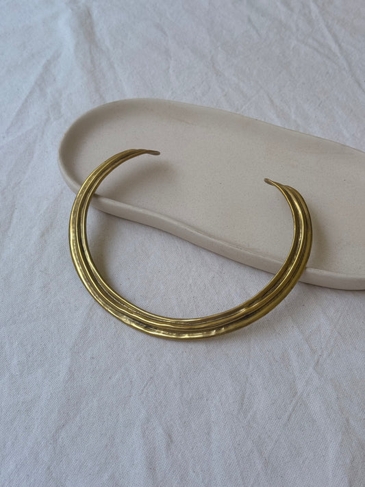 Collier vintage - Torque doré