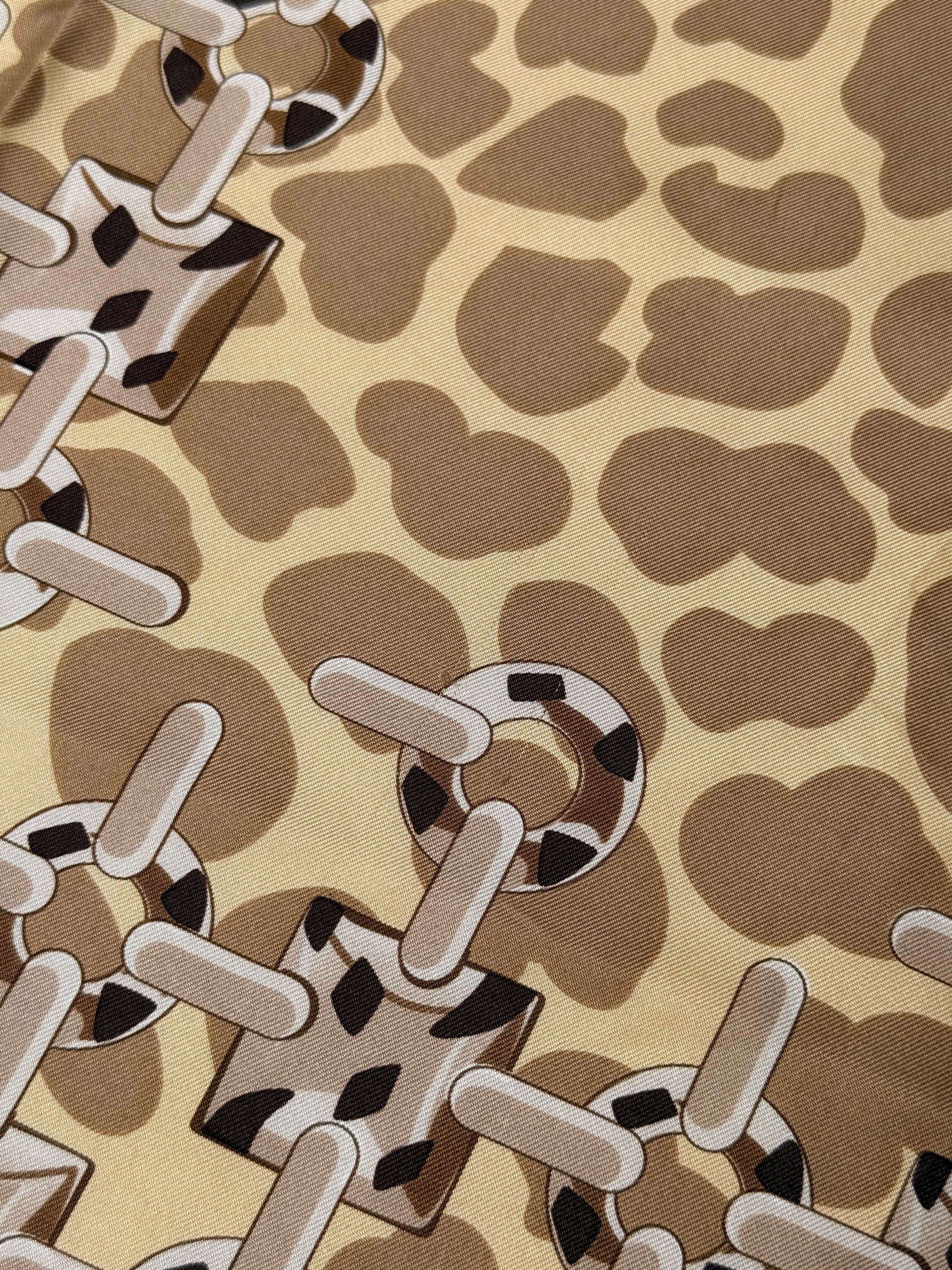 Foulard Cartier – Motifs panthères