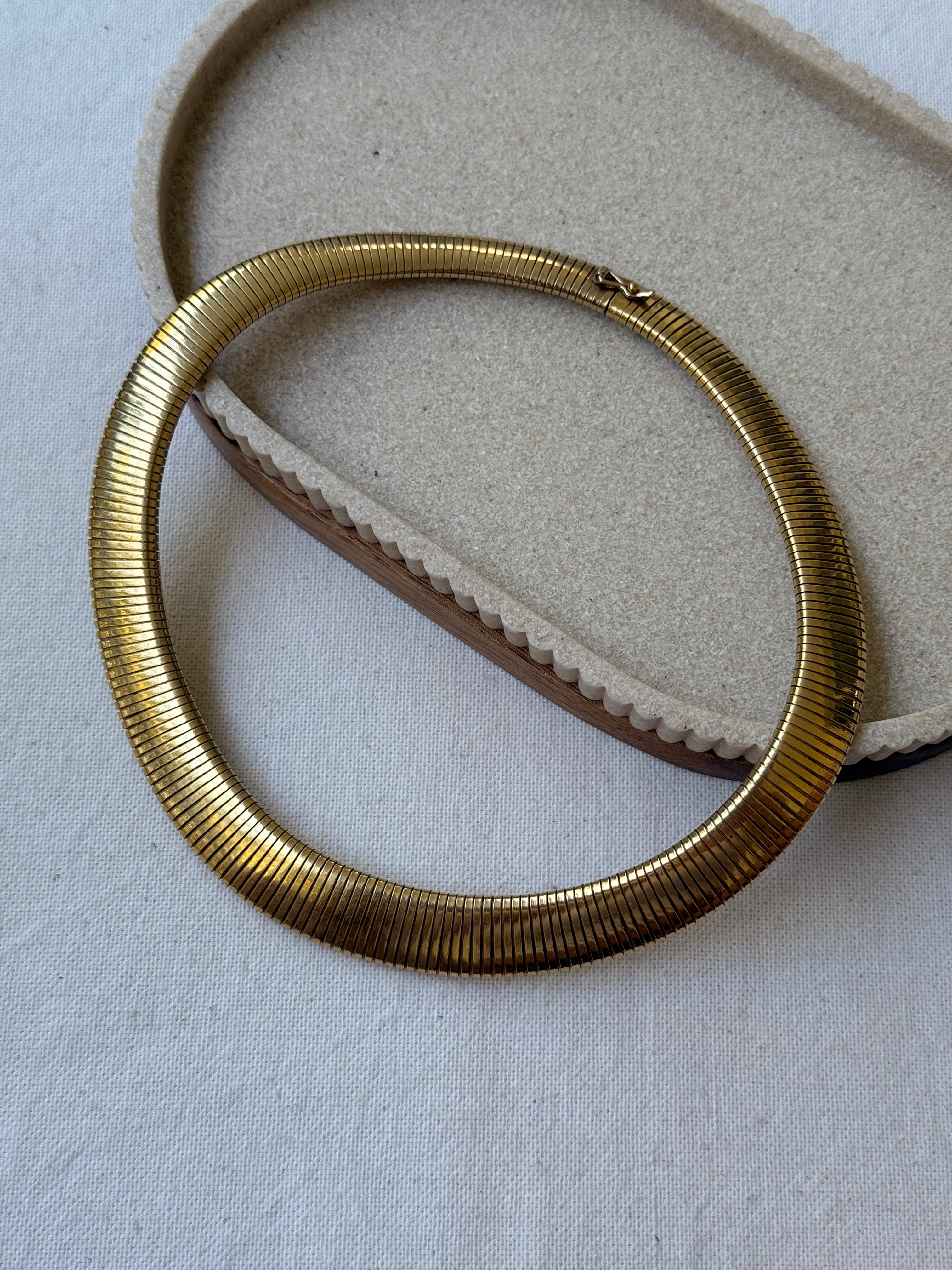 Collier Bijoux Cascio Vintage - Maille tubogas
