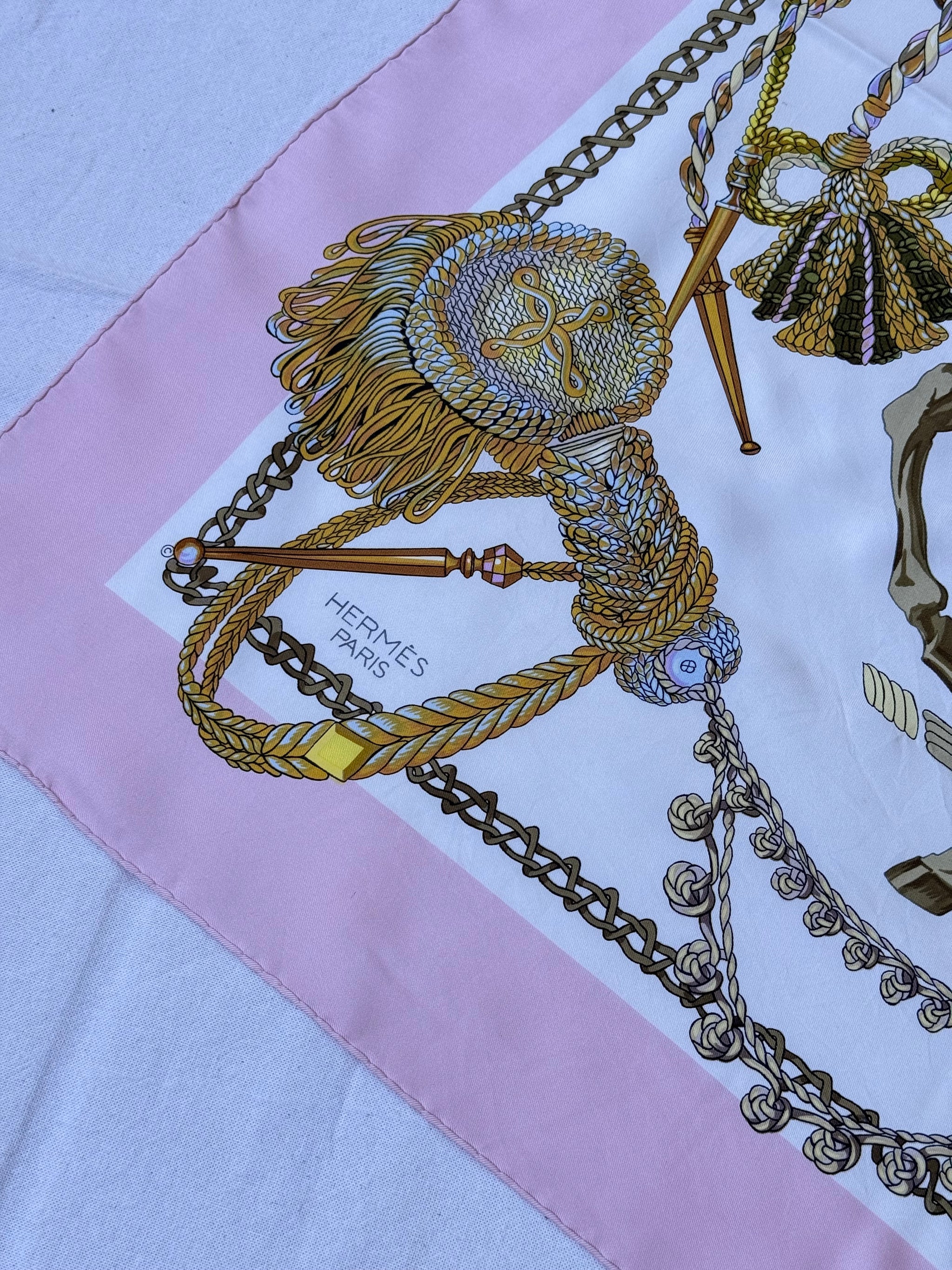 Foulard Hermès - Modèle Le Timbalier