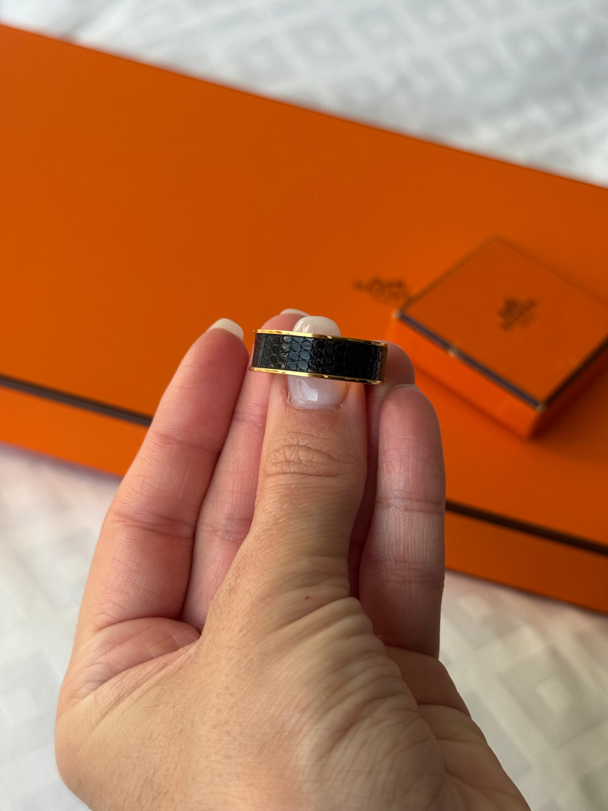 Anneau de foulard Hermès - modèle cadenas kelly