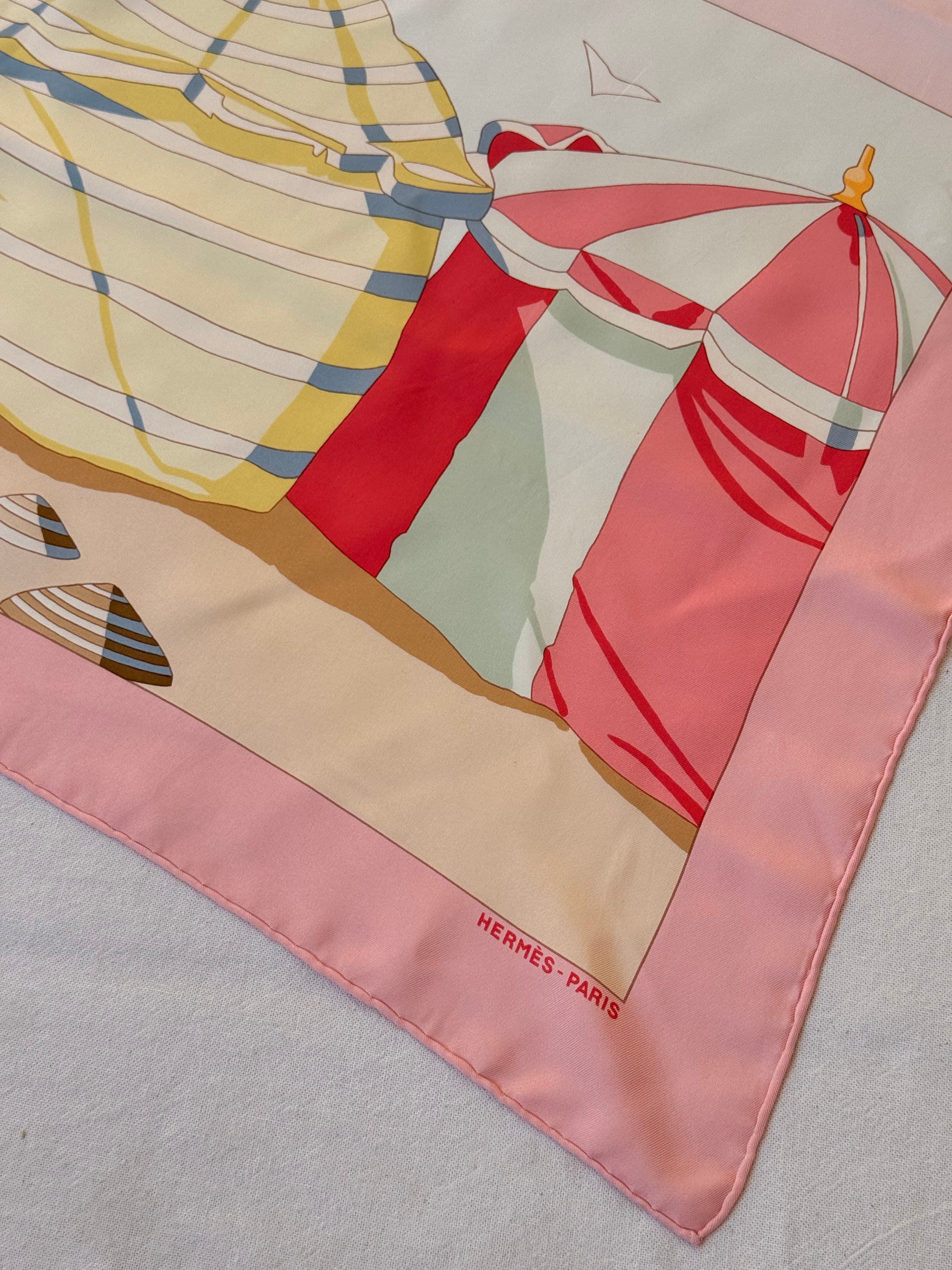 Foulard Hermès – Modèle Charmes des Plages Normandes II