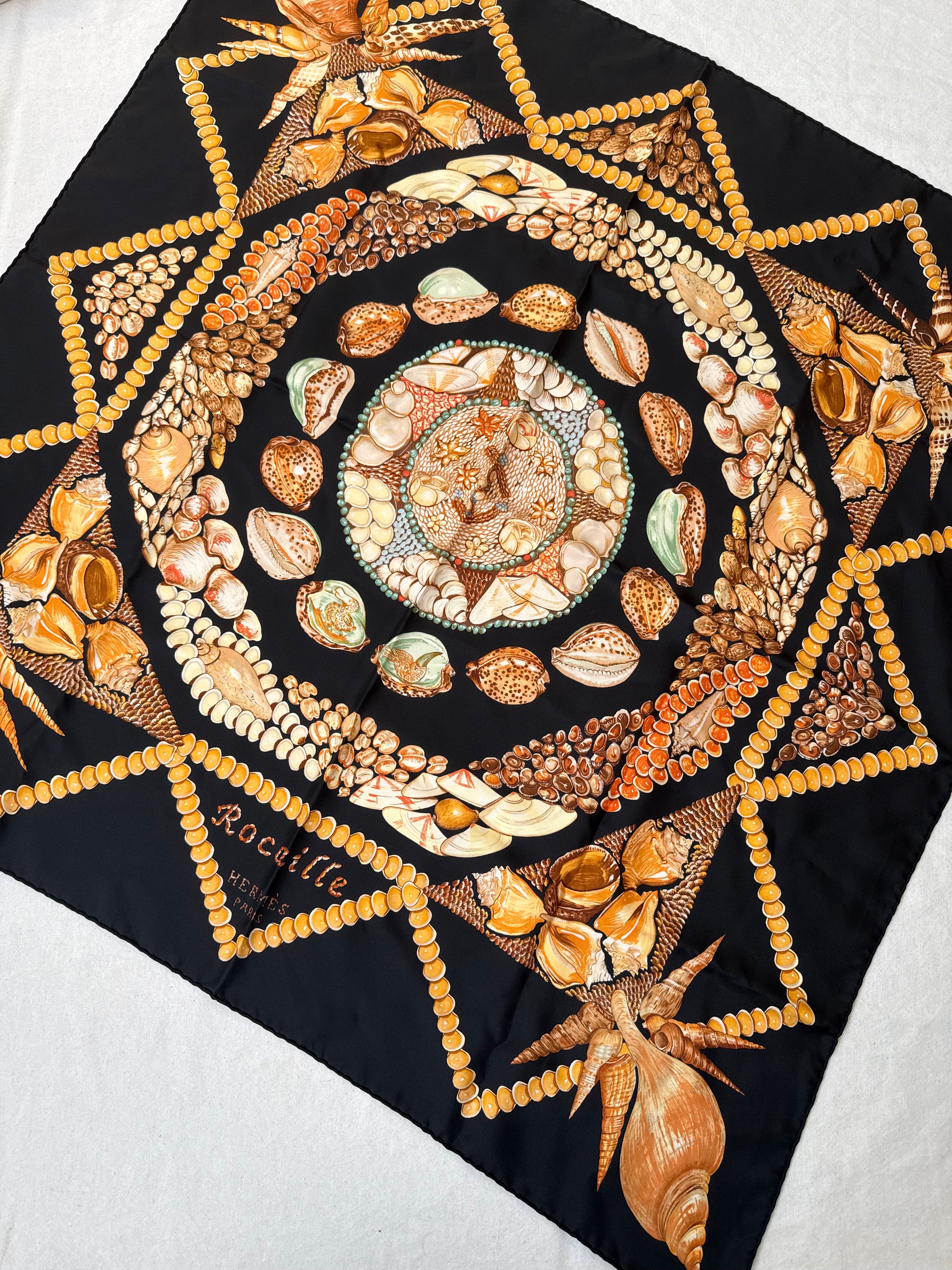 Foulard Hermès – Modèle Rocaille