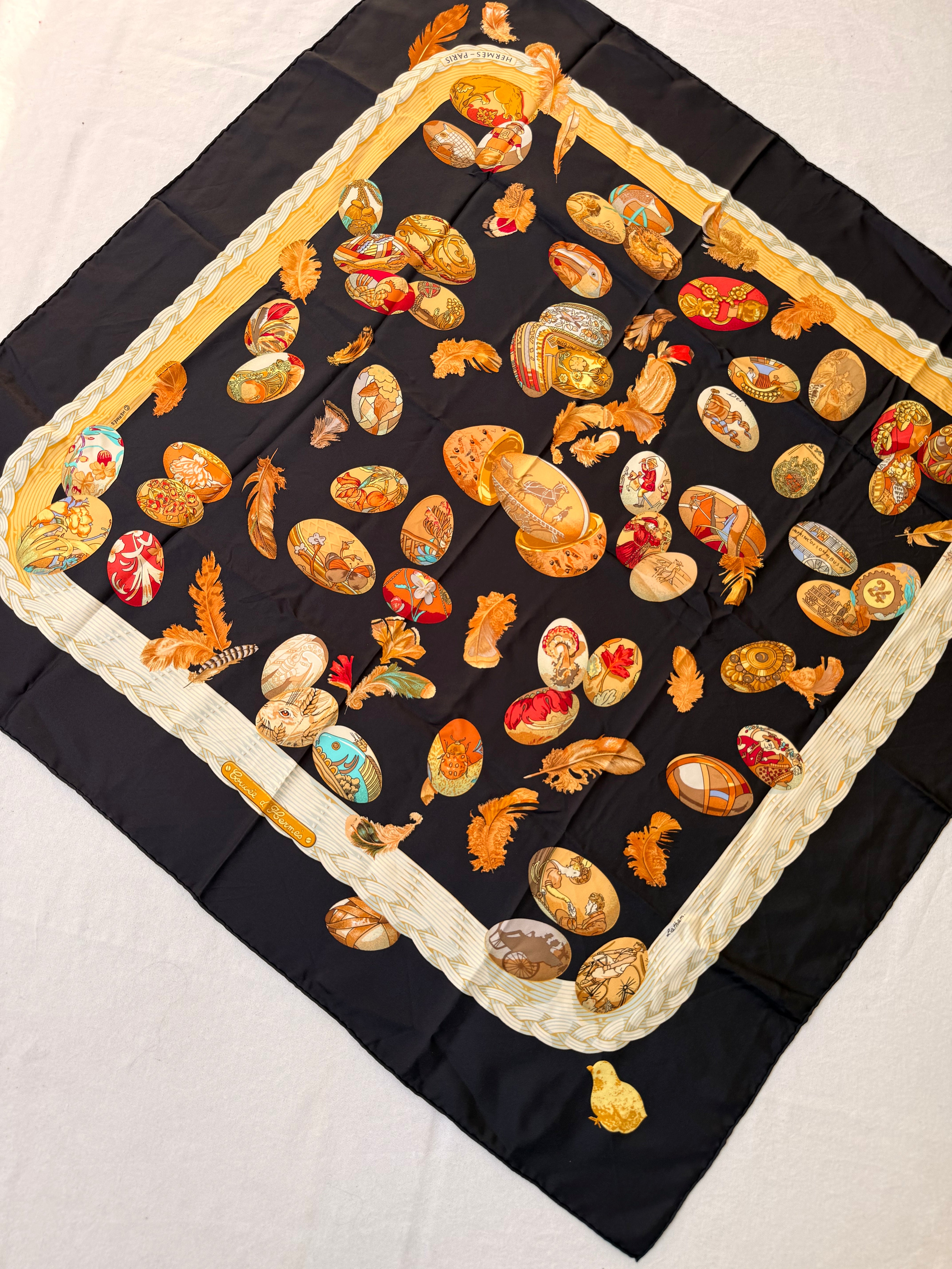 Foulard Hermès – Modèle Couvée d'Hermès