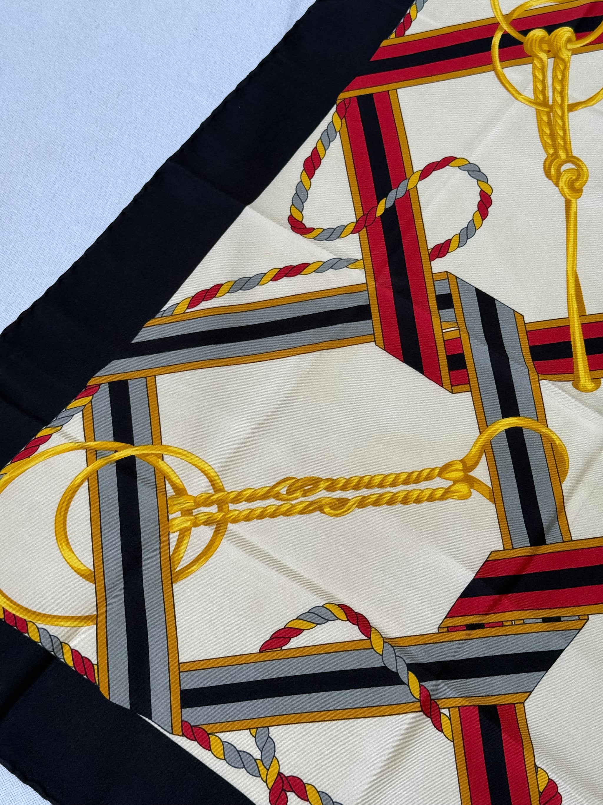 Céline Scarf – Straps and Rings
