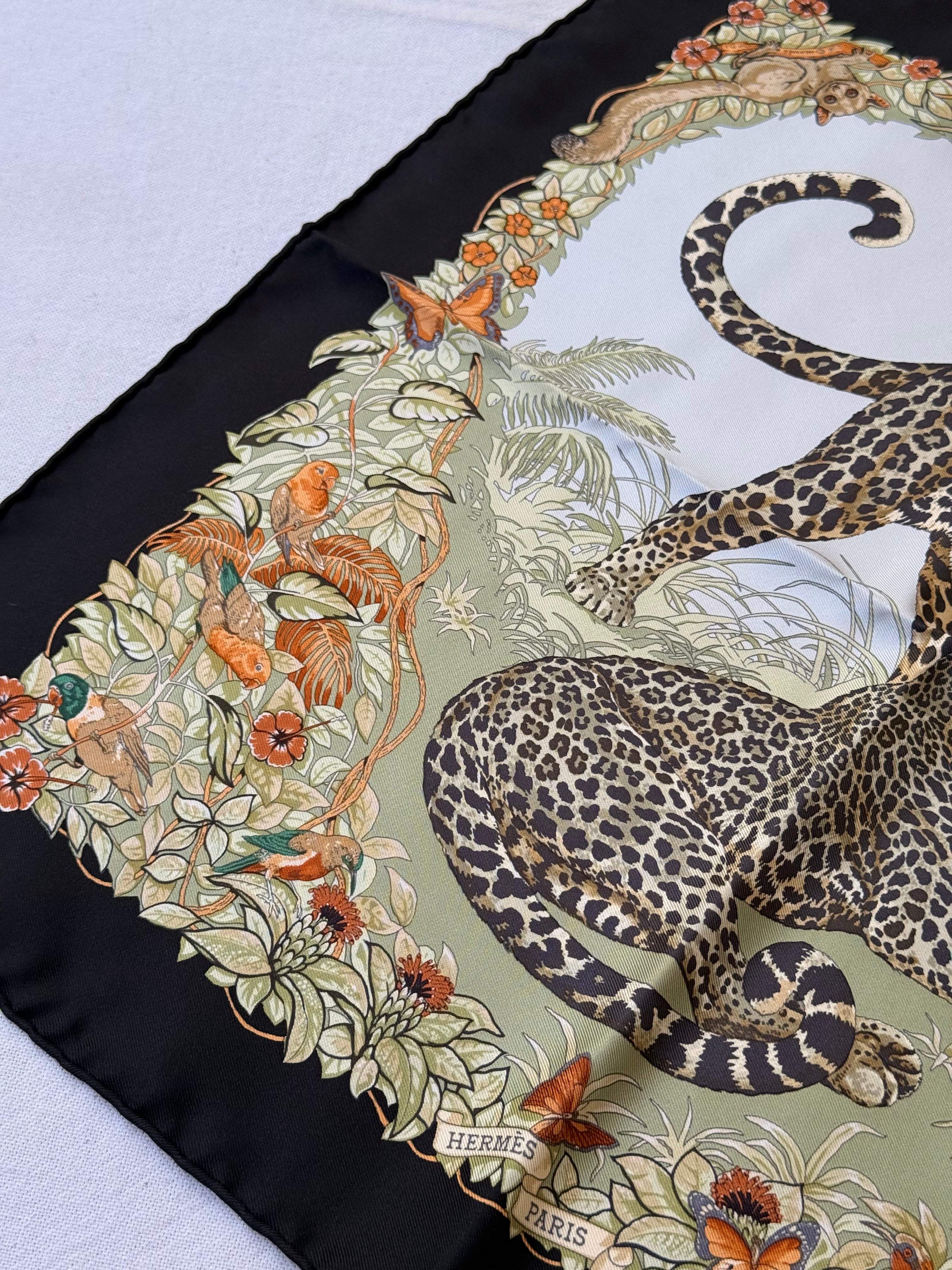 Gavroche Hermès – Modèle Jungle Love