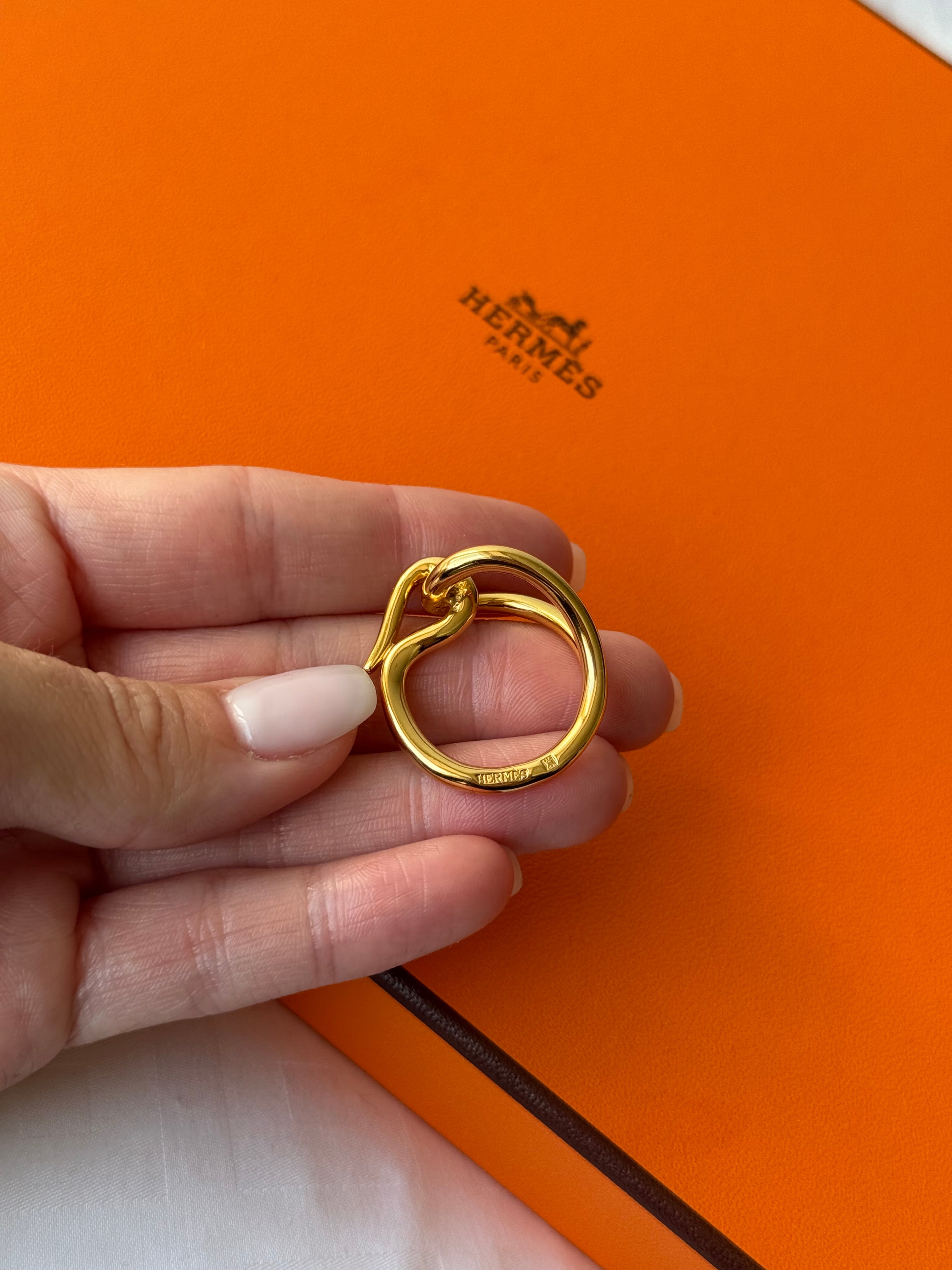 Anneau de foulard Hermès - modèle Jumbo