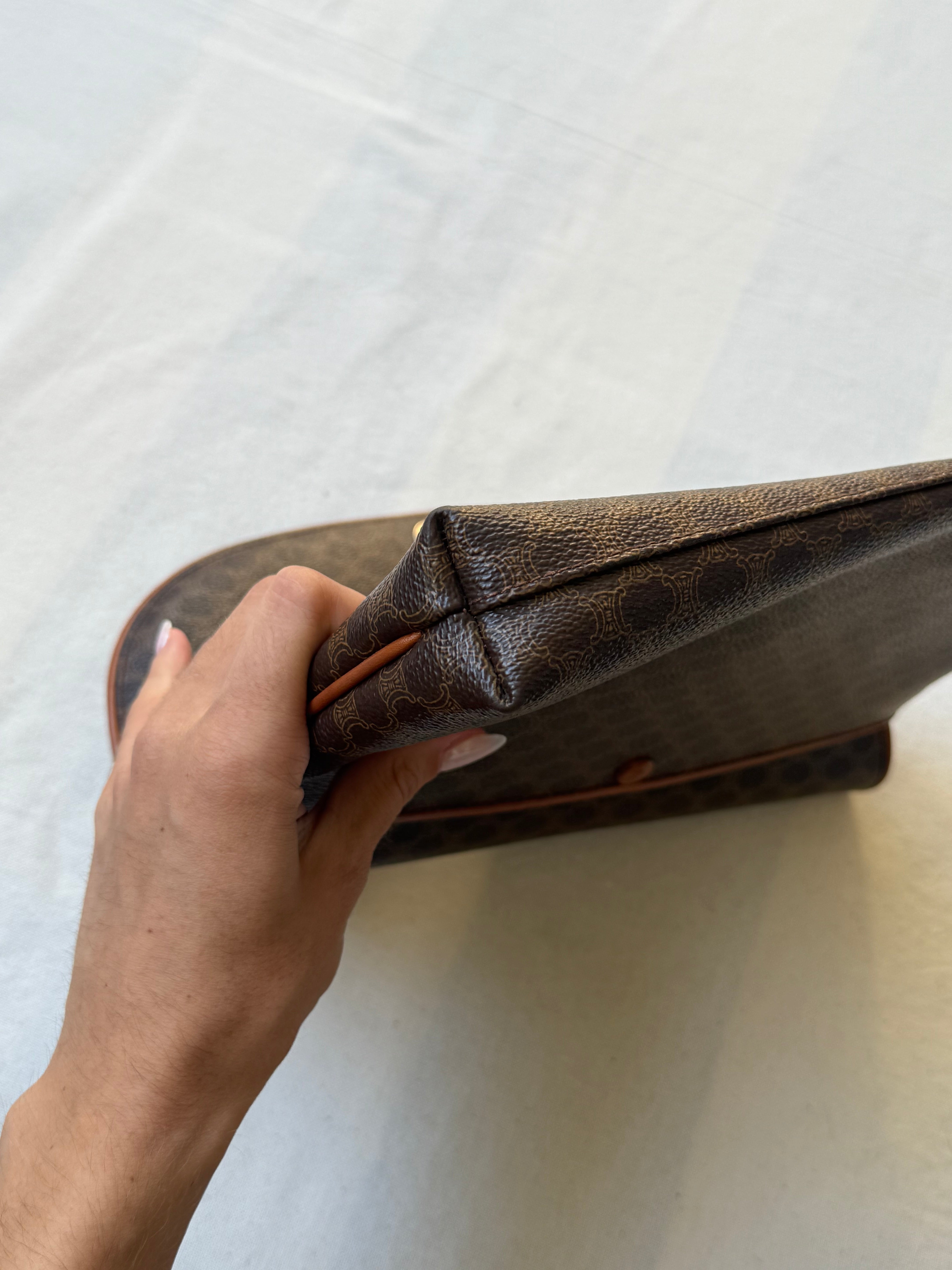 Pochette Céline vintage - Toile triomphe