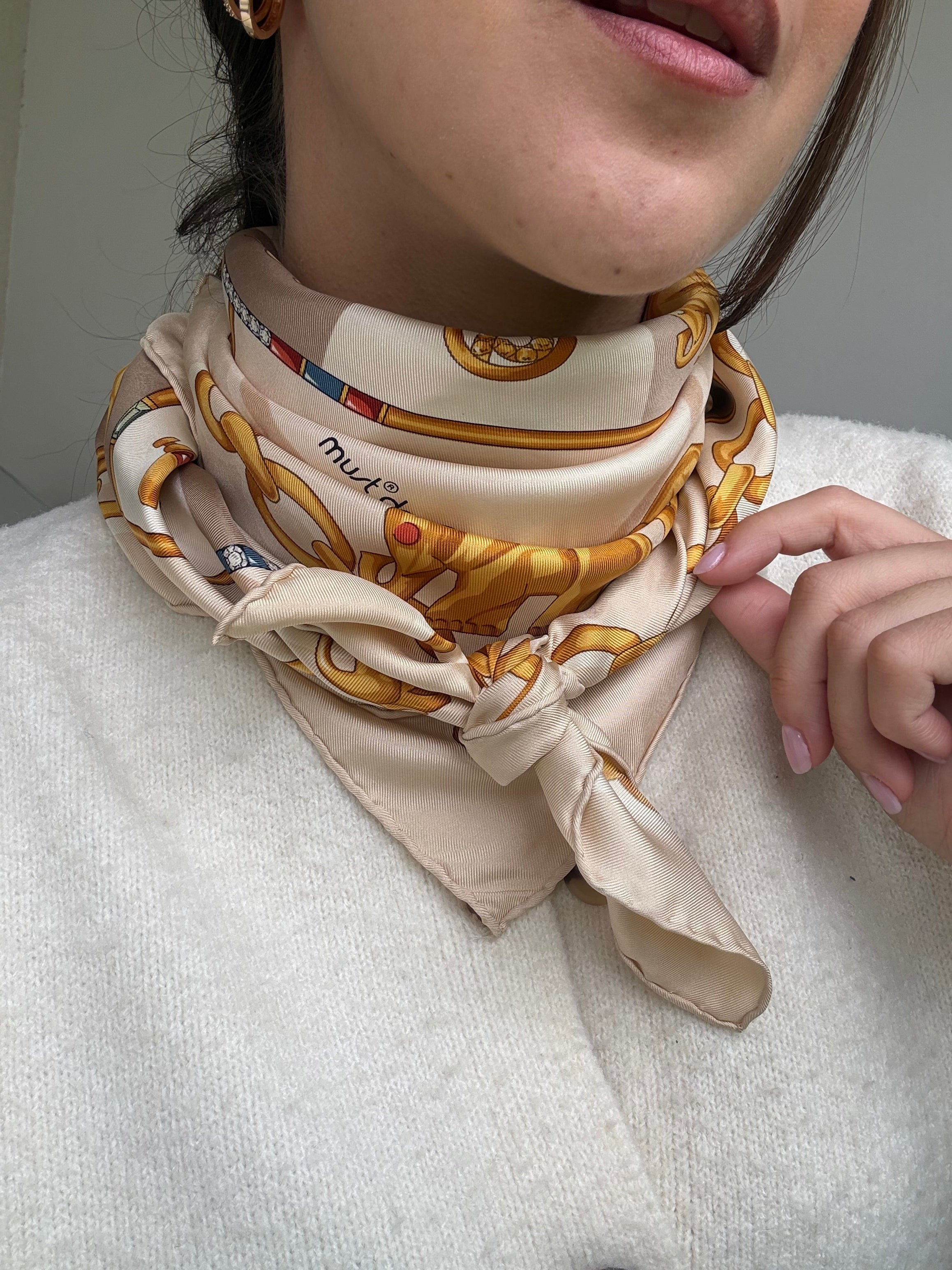 Foulard Cartier – Spirale joaillère