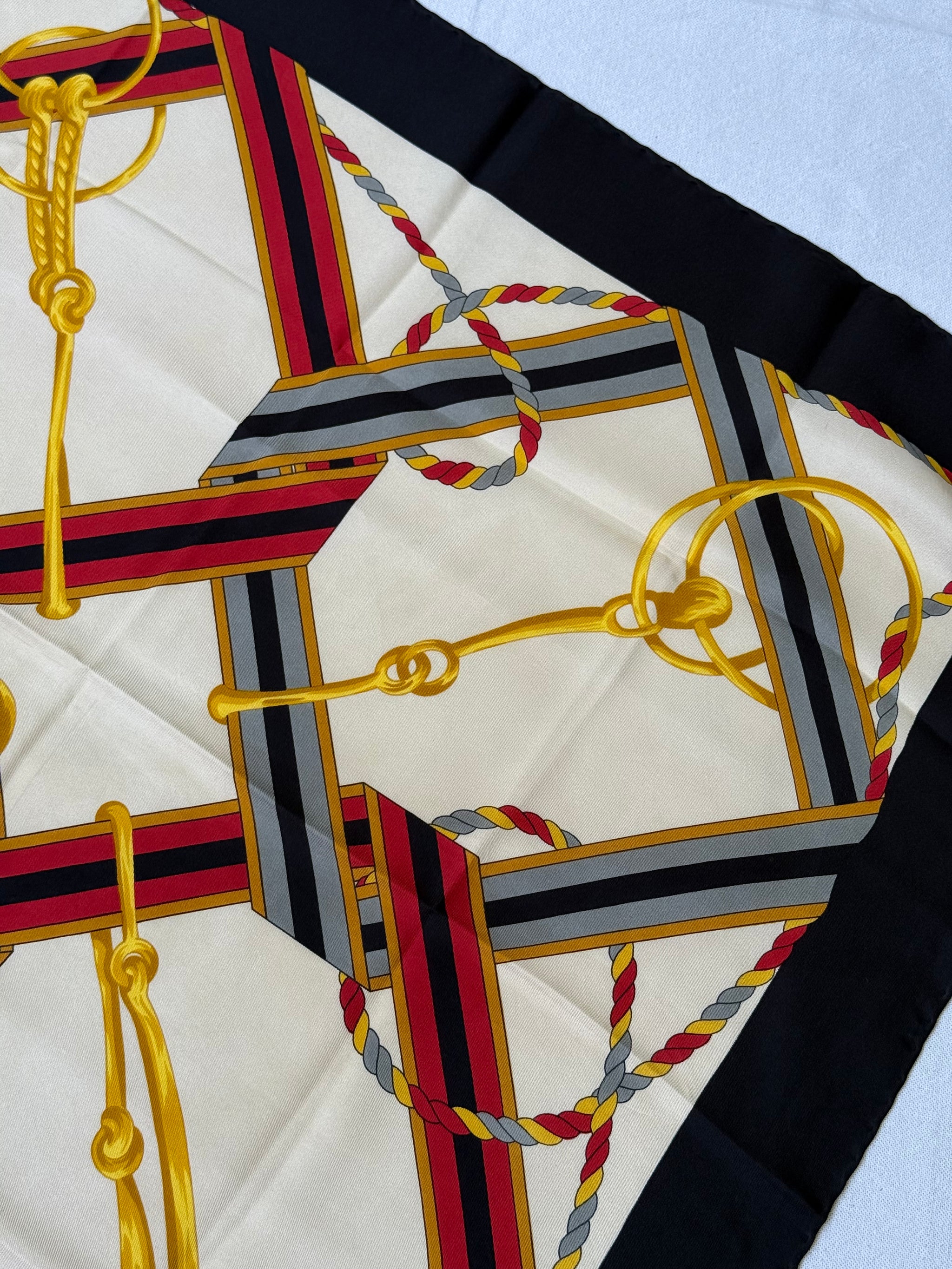 Céline Scarf – Straps and Rings
