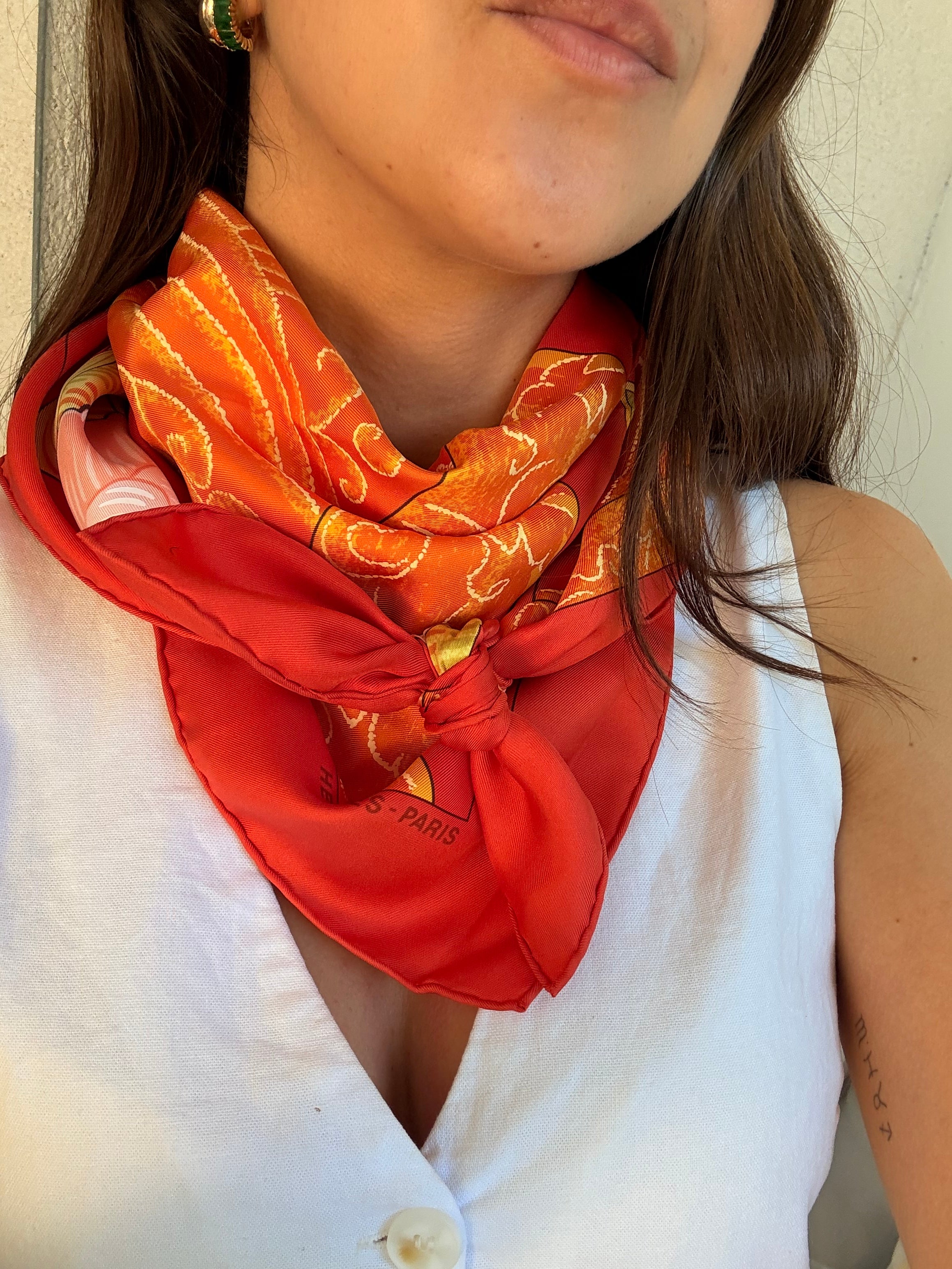 Foulard Hermès – Modèle Tibet II
