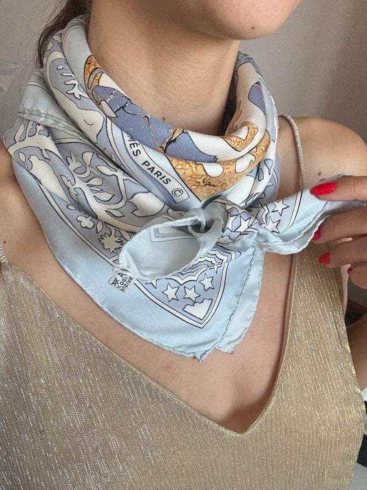 Foulard Hermès – Modèle Early America