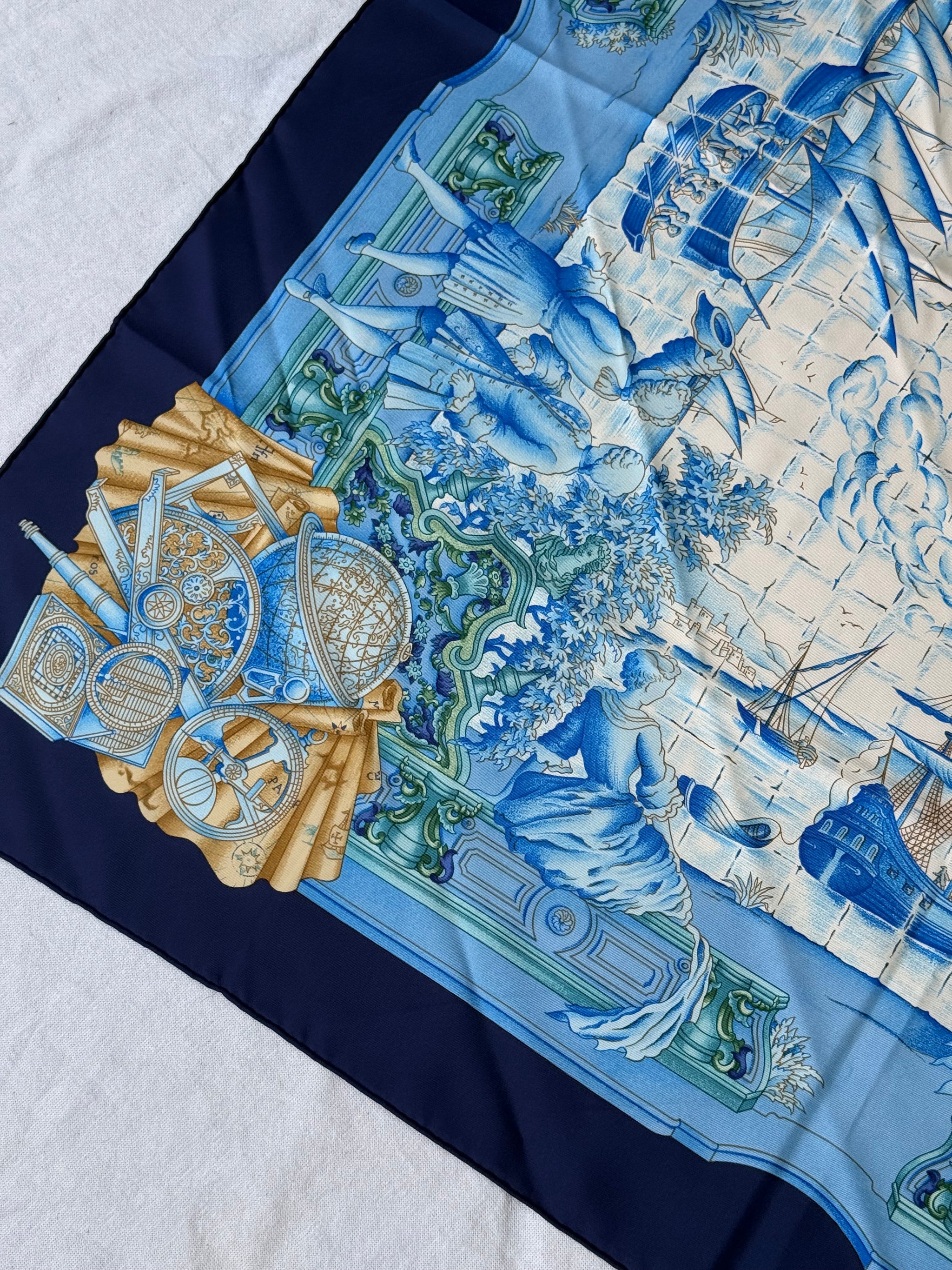Foulard Hermès – Modèle Azulejos