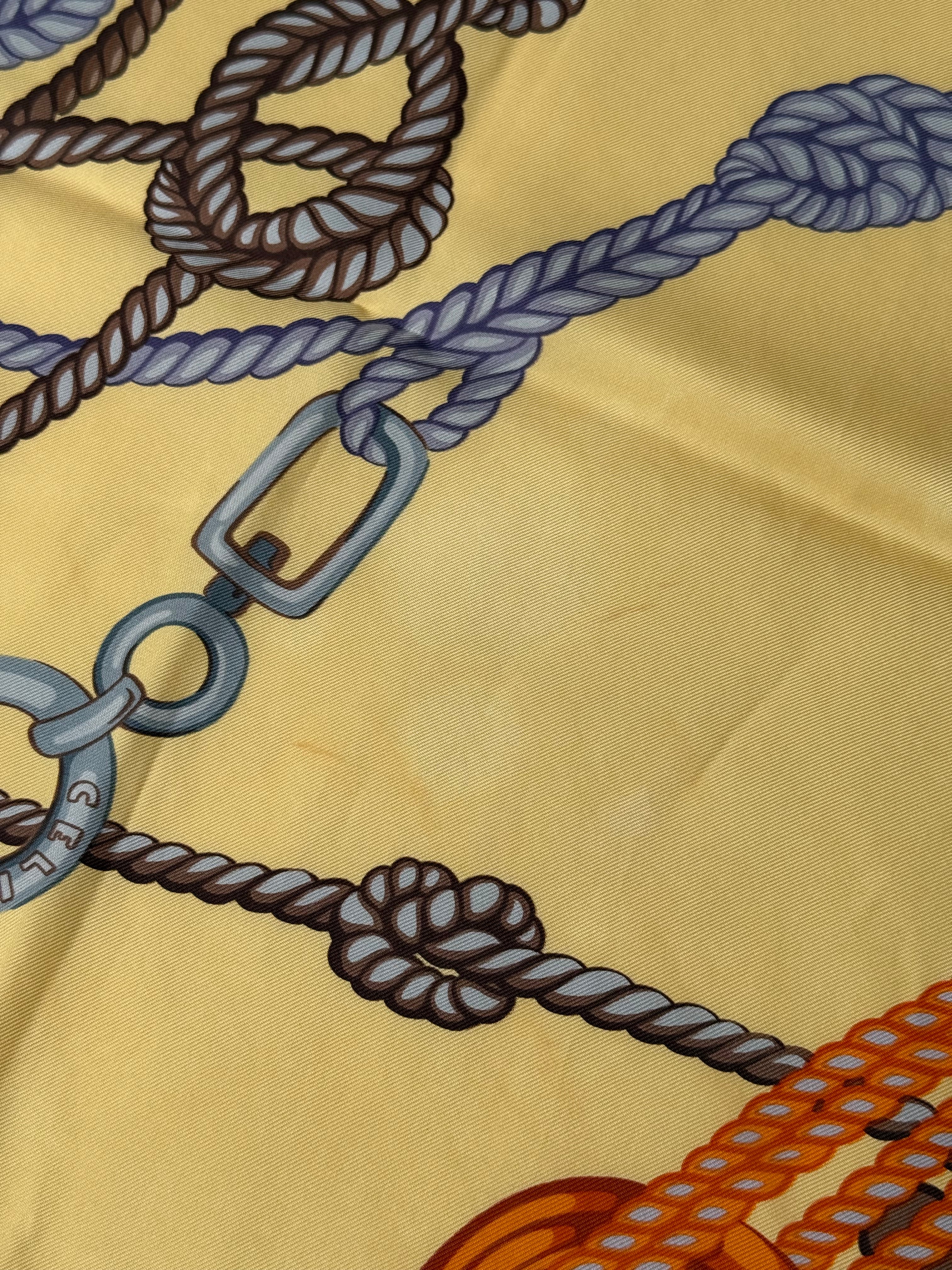 Foulard Céline – Cordages et chaînes