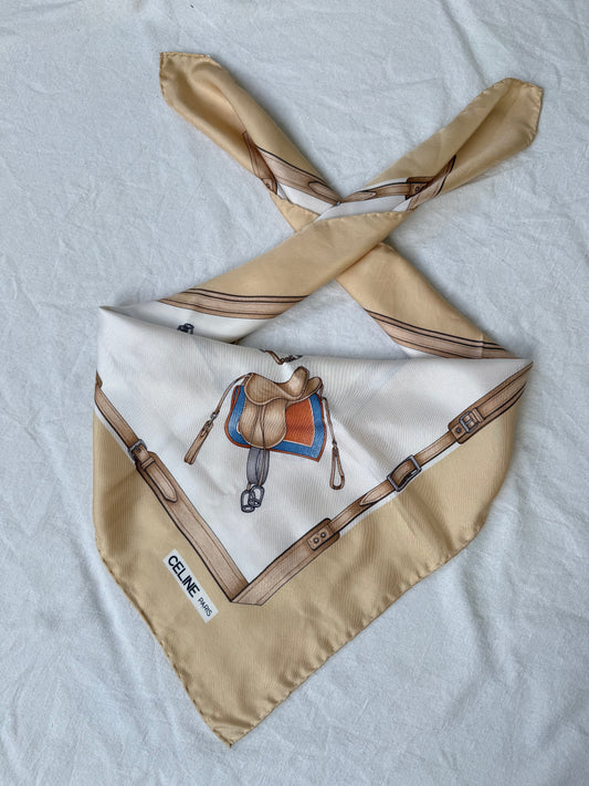 Céline Scarf – Equestrian and Ribbons Theme