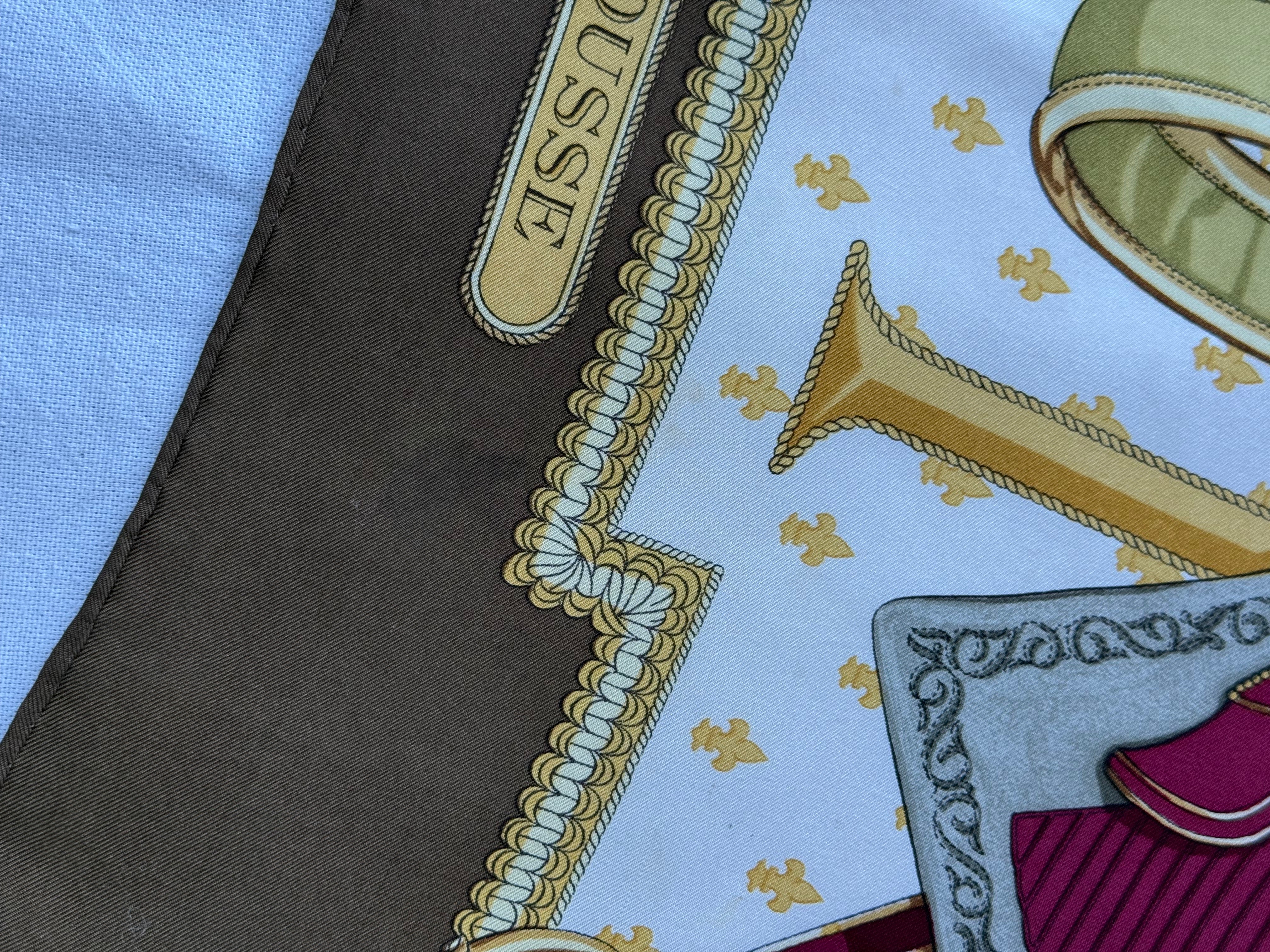 Foulard Hermès – Modèle Selles à Housse