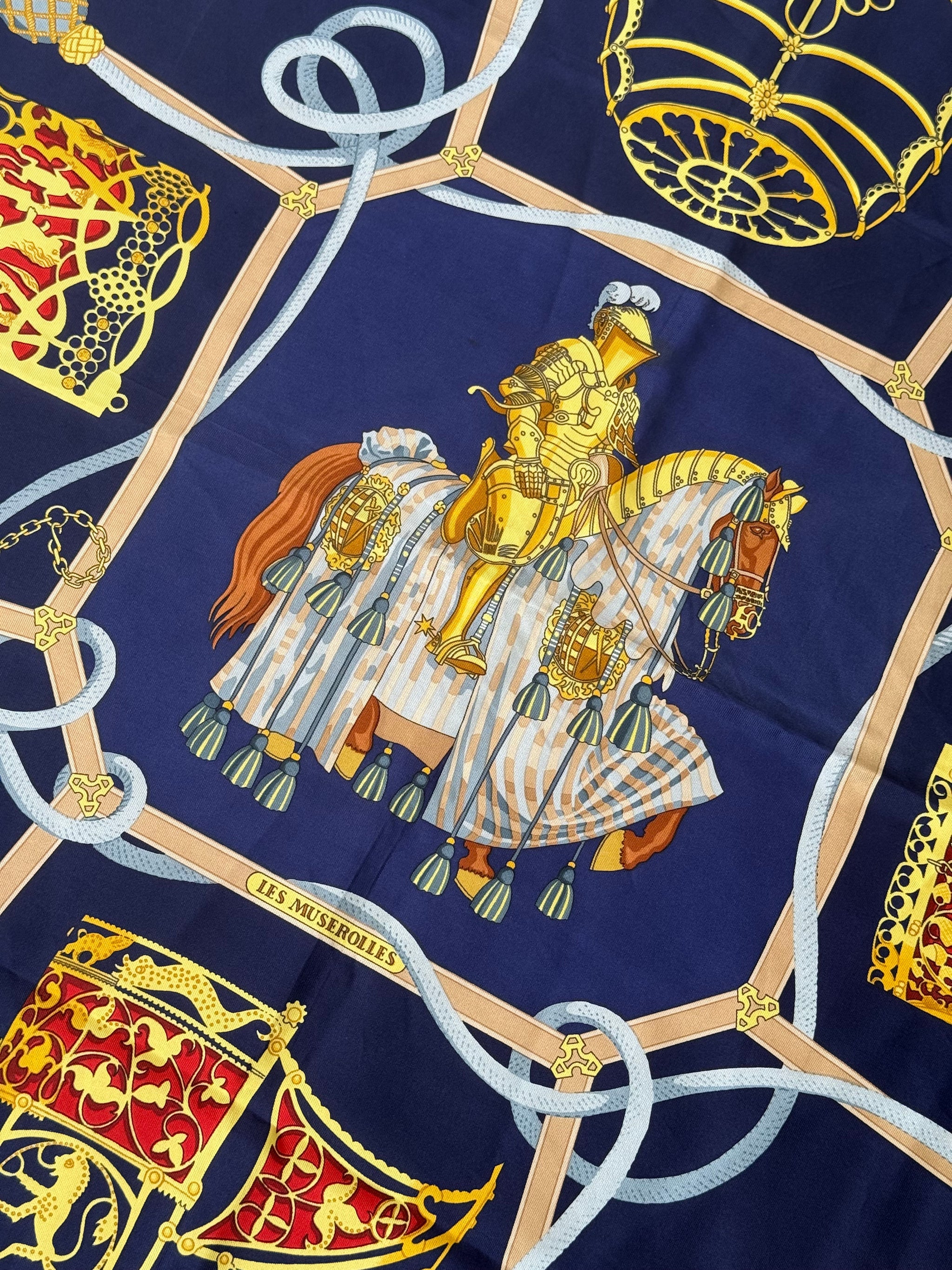 Foulard Hermès – Modèle Les Muserolles