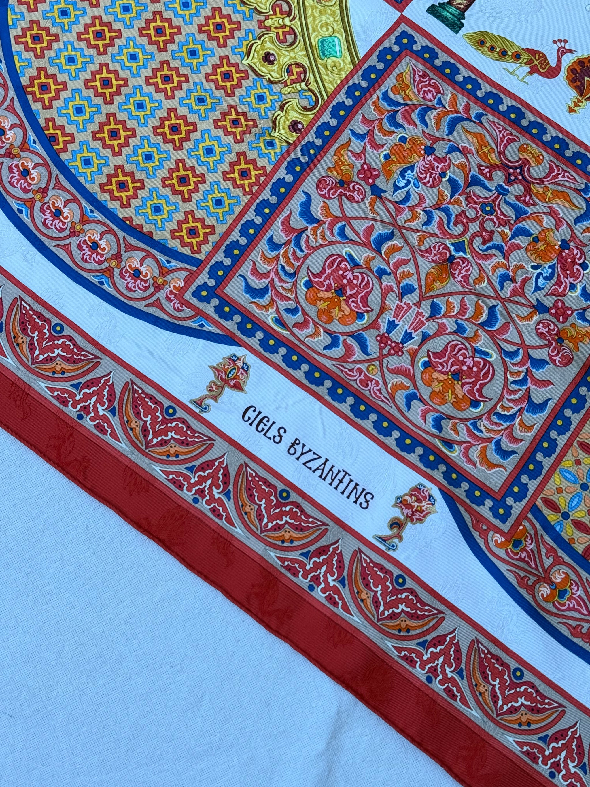 Foulard Hermès – Modèle Ciels Byzantins