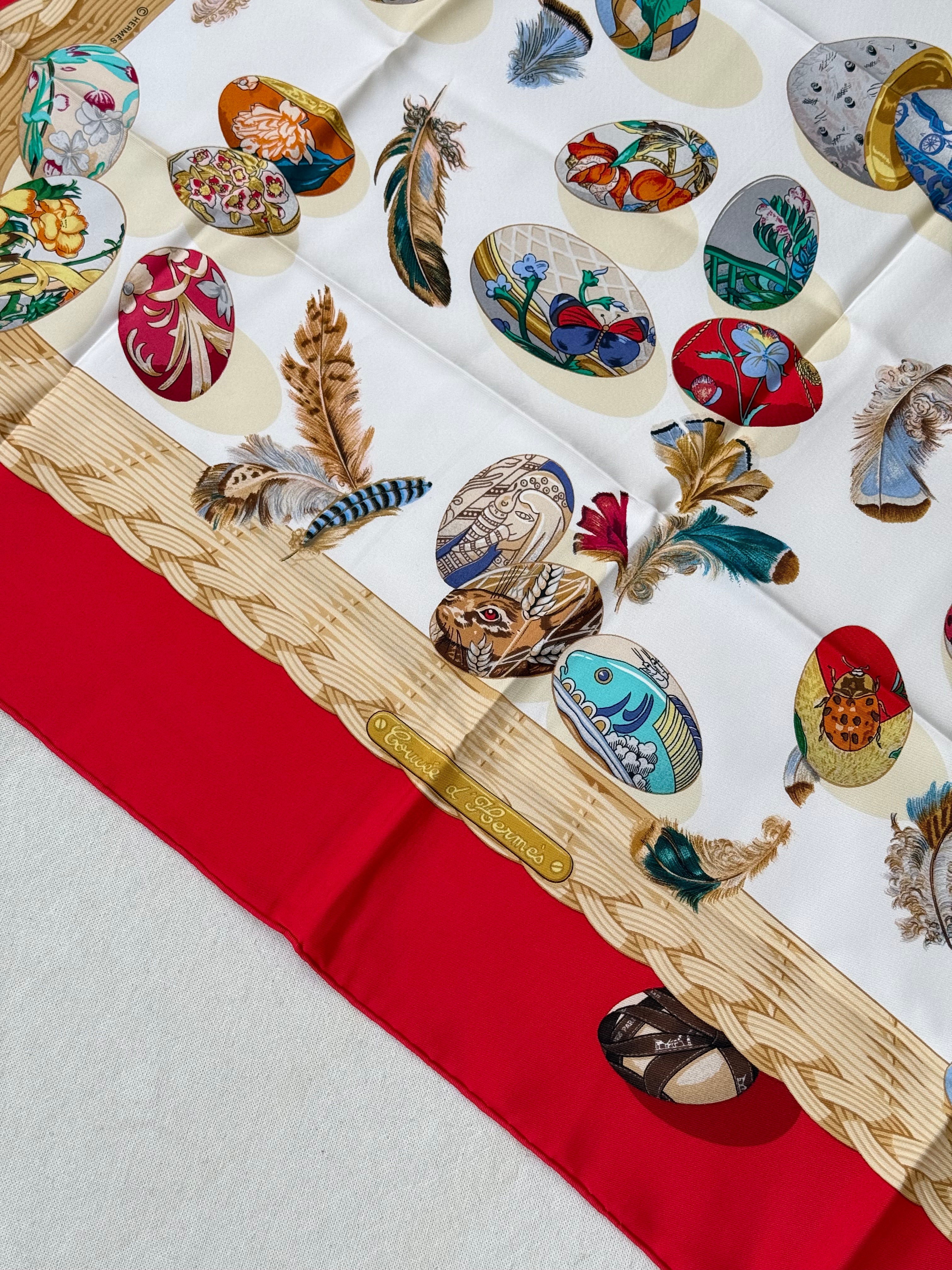 Foulard Hermès – Modèle Couvée d'Hermès