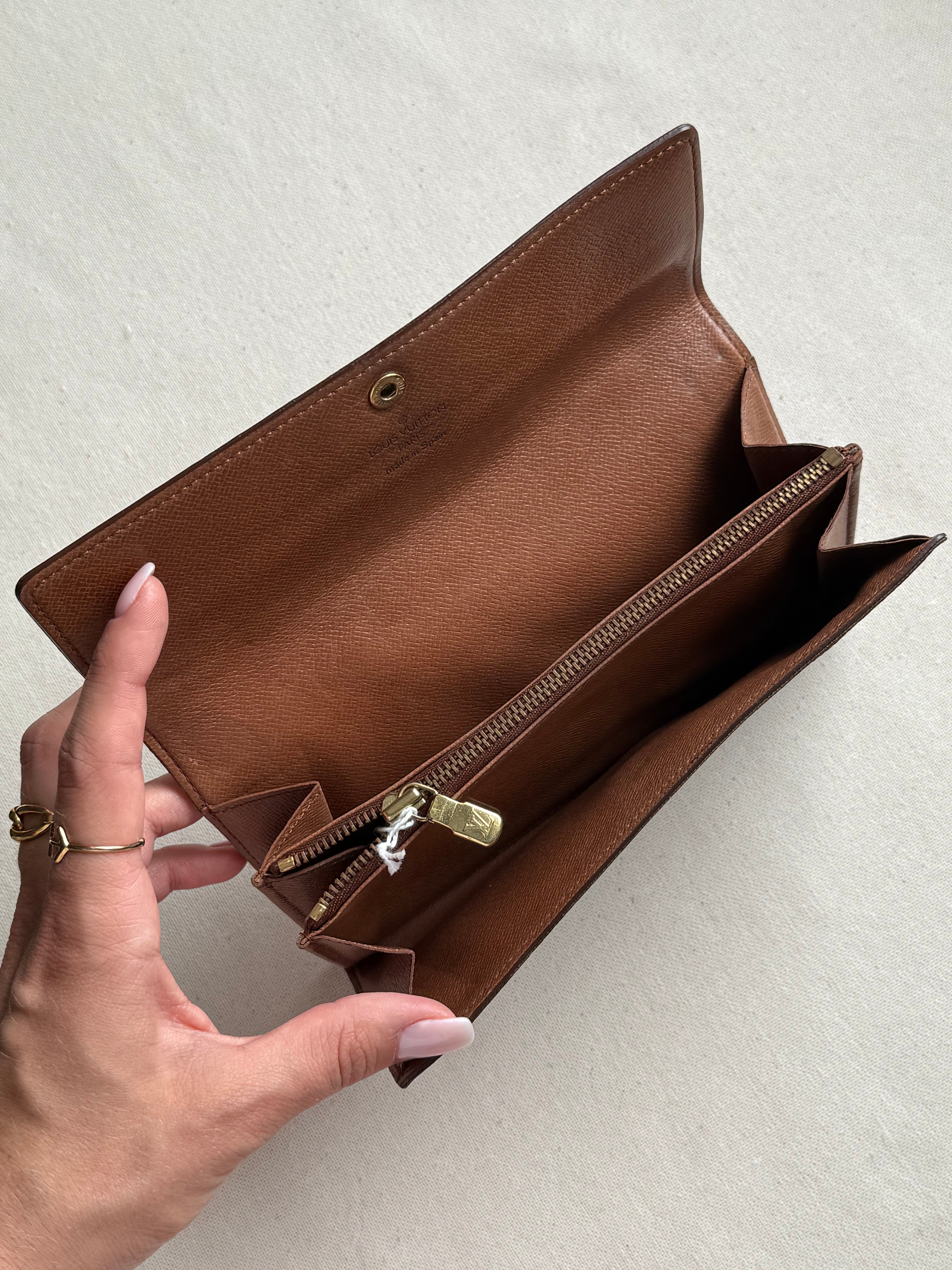 Portefeuille Louis Vuitton vintage - Toile enduite LV