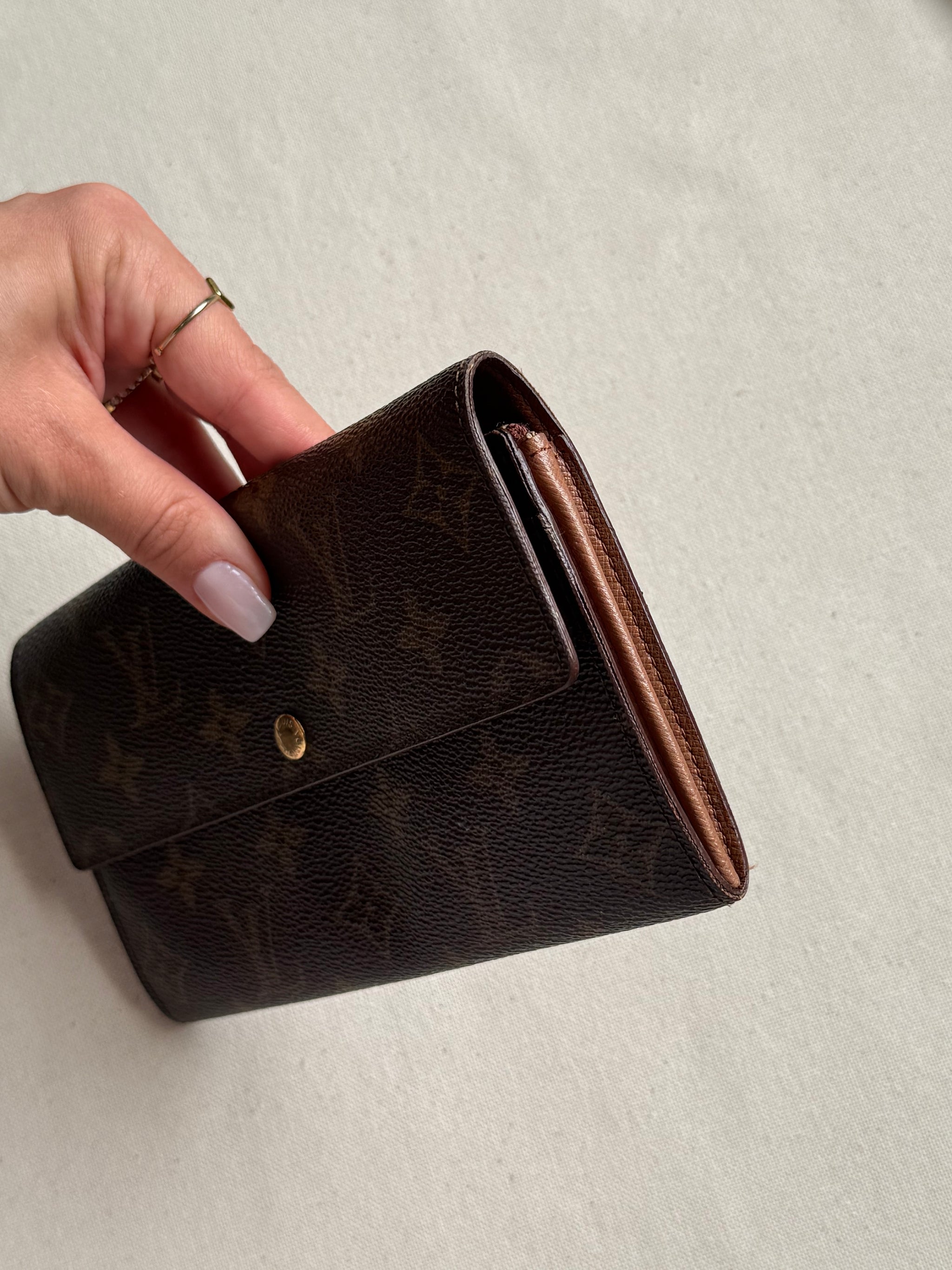 Portefeuille Louis Vuitton vintage - Toile enduite LV