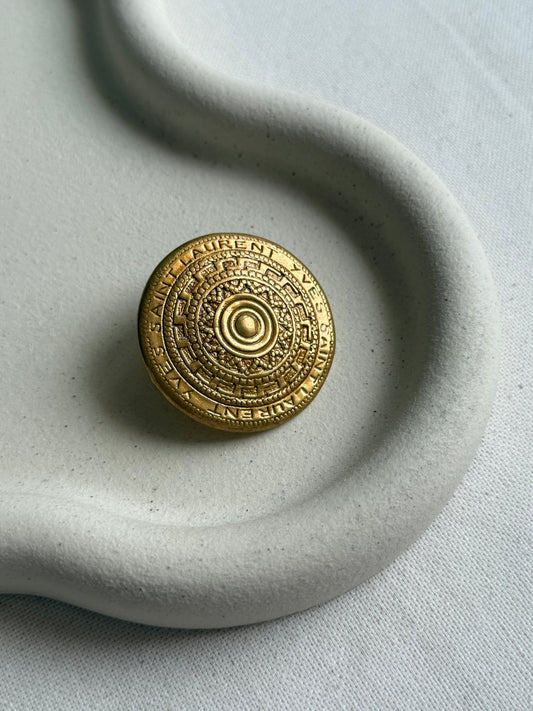 Vintage YSL scarf ring